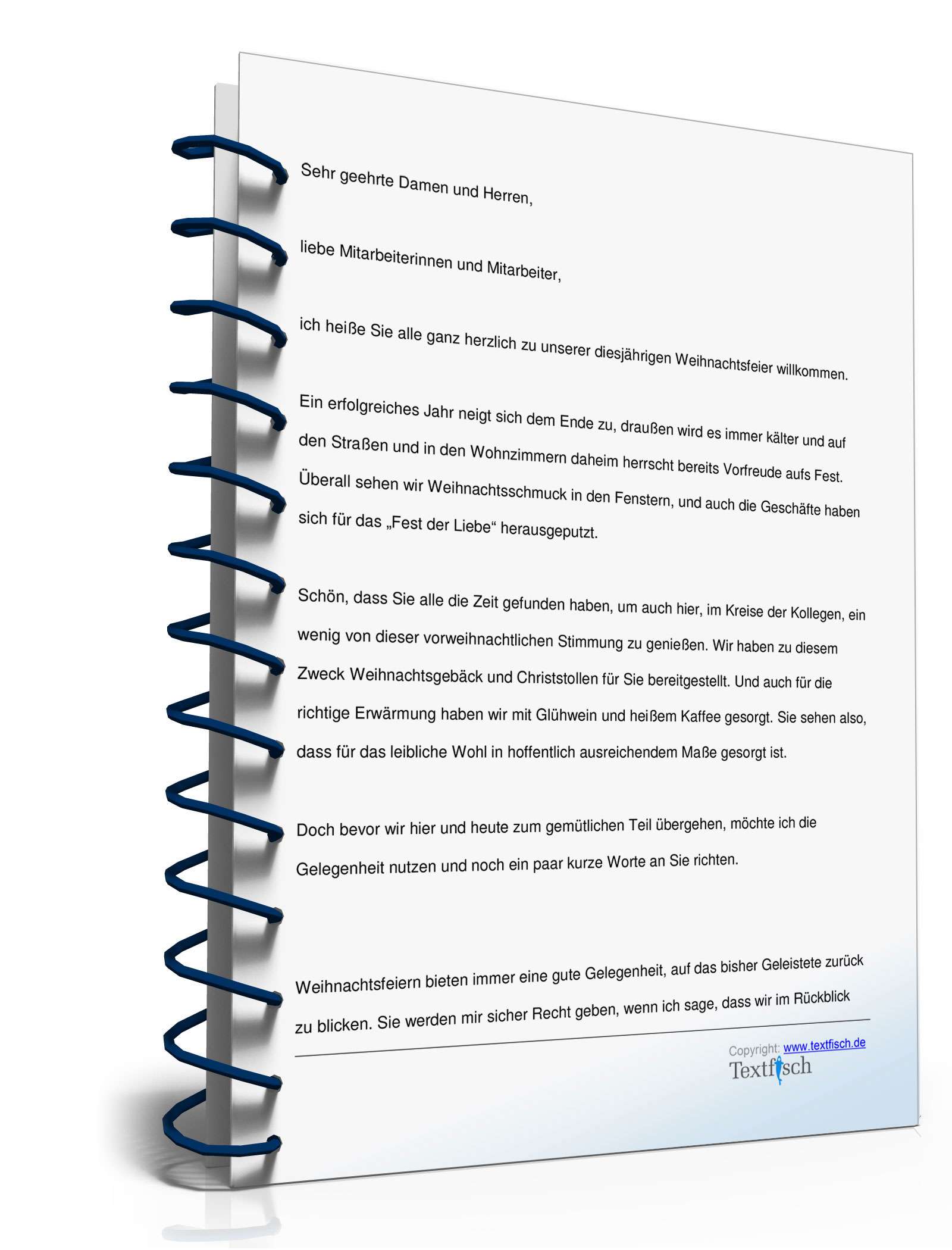 Weihnachtsrede des Betriebsleiters PDF. Seite: 2