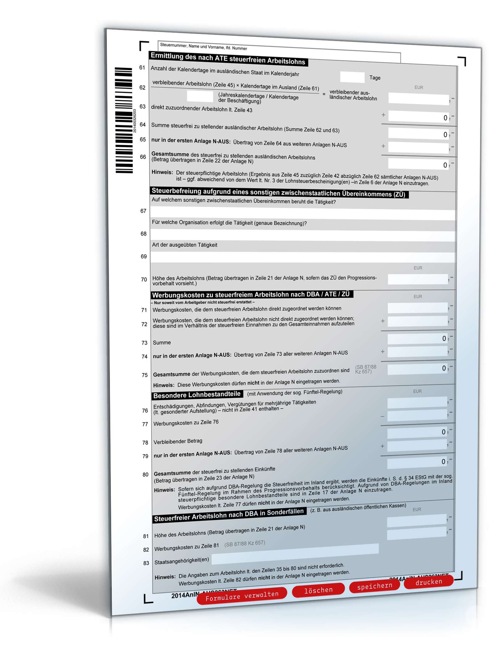 Anlage N-AUS 2014 PDF. Seite: 3