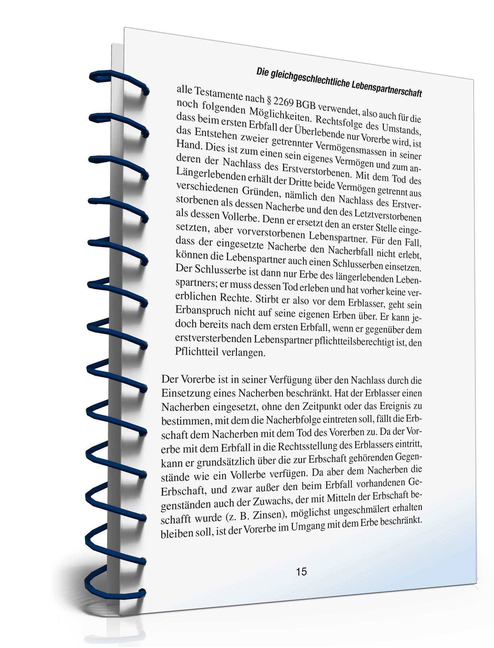 Ratgeber gleichgeschlechtliche Lebenspartnerschaft PDF. Seite: 15