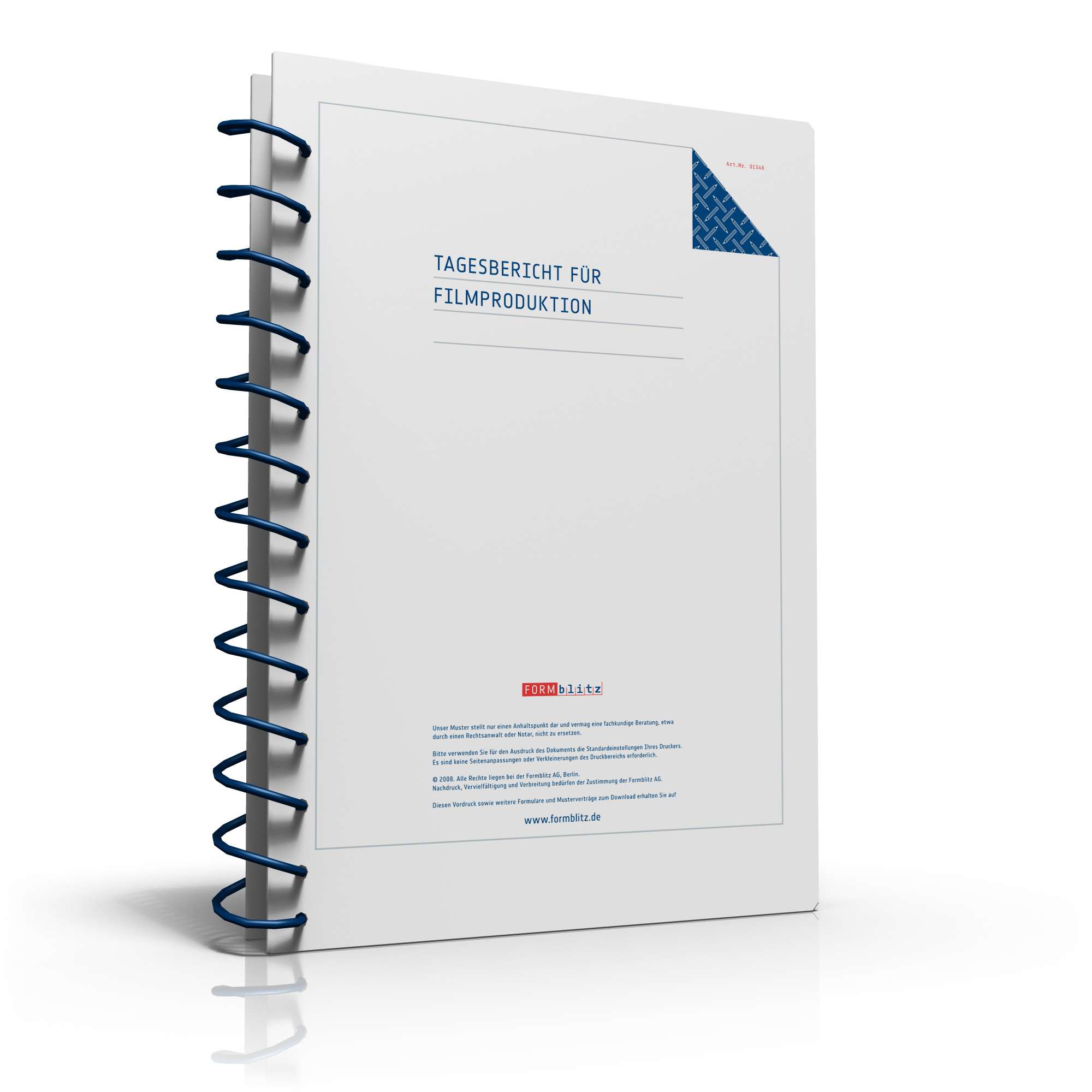 Tagesbericht Filmproduktion PDF