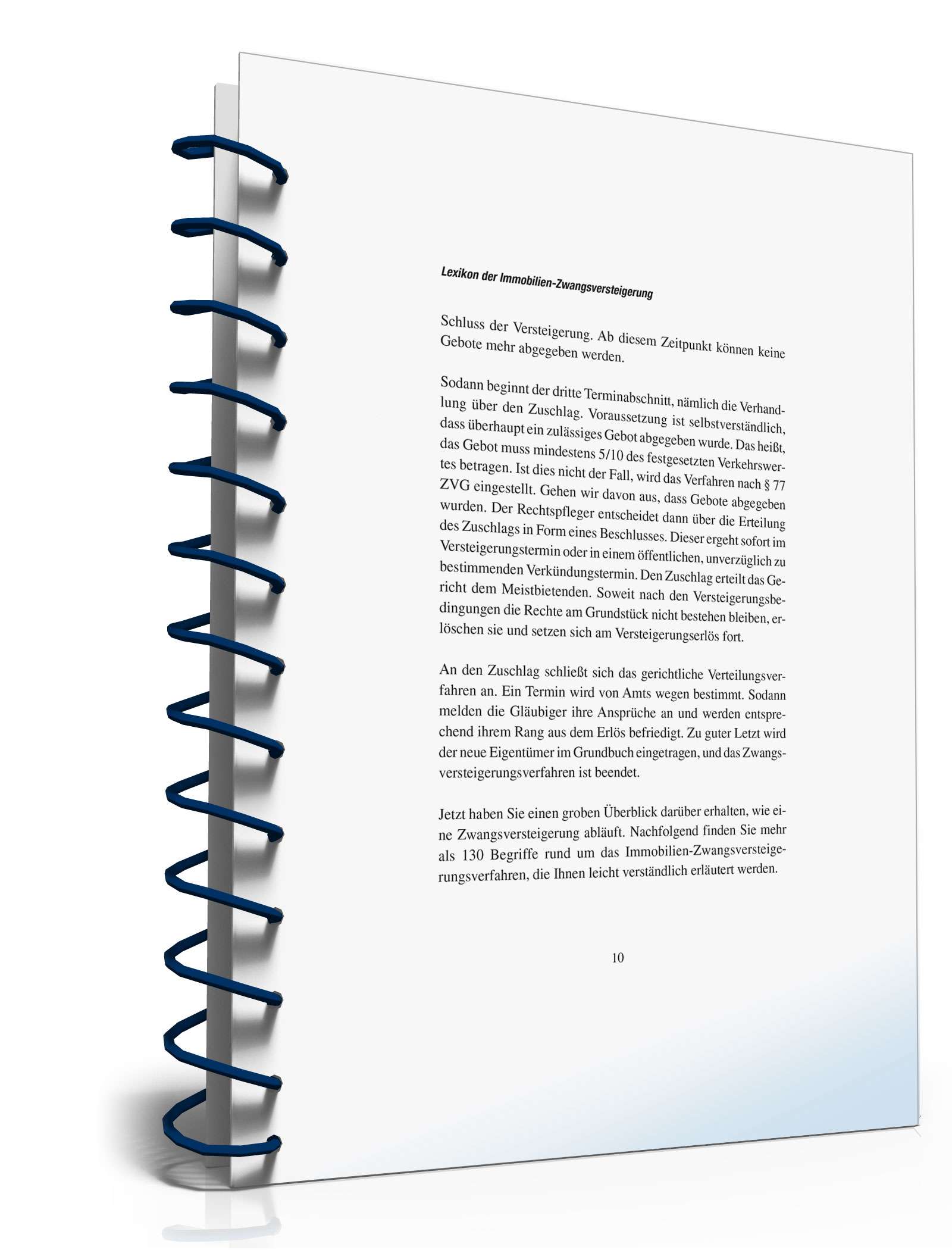 Zwangsversteigerung einer Immobilie PDF. Seite: 8