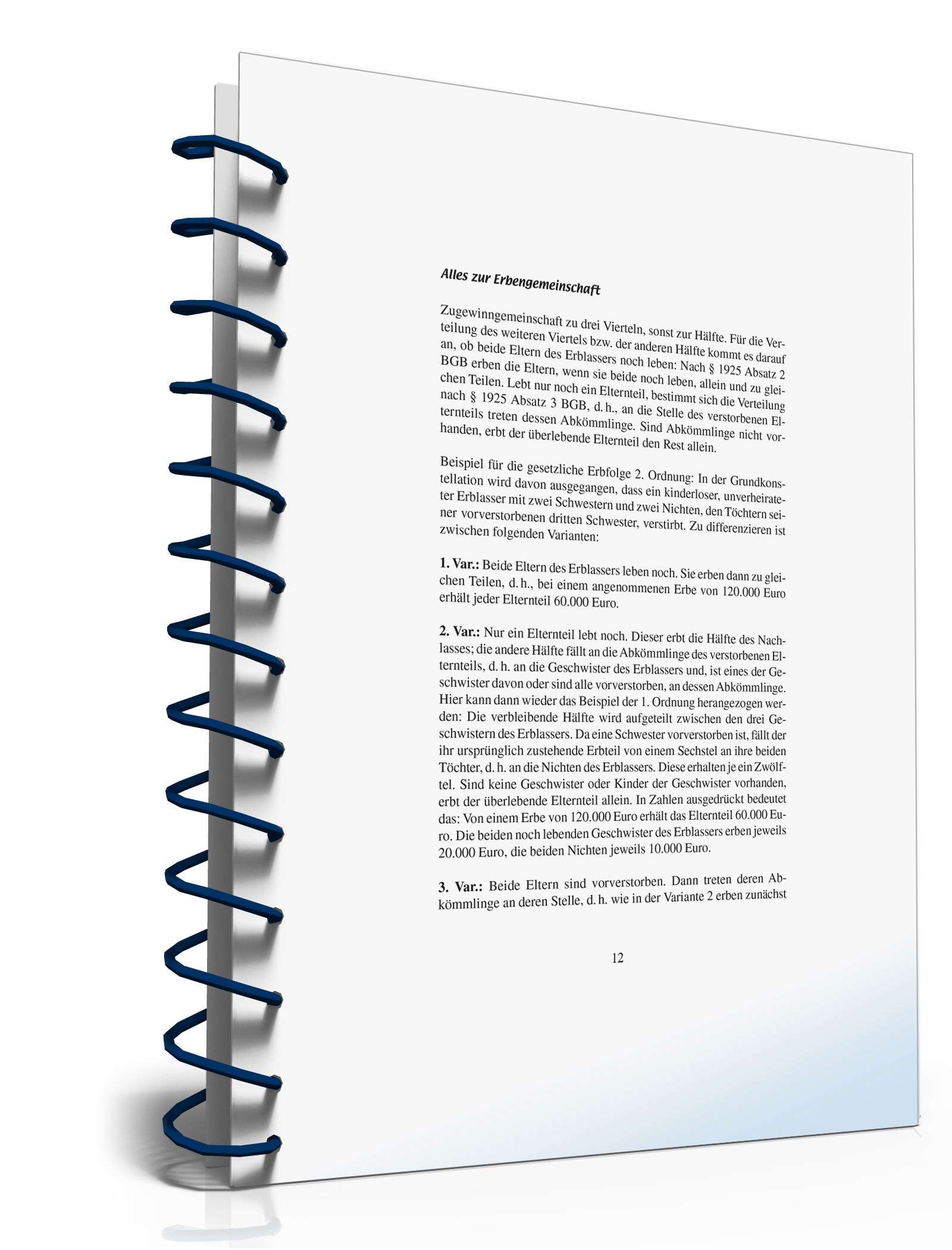 Ratgeber Erbengemeinschaft PDF. Seite: 12