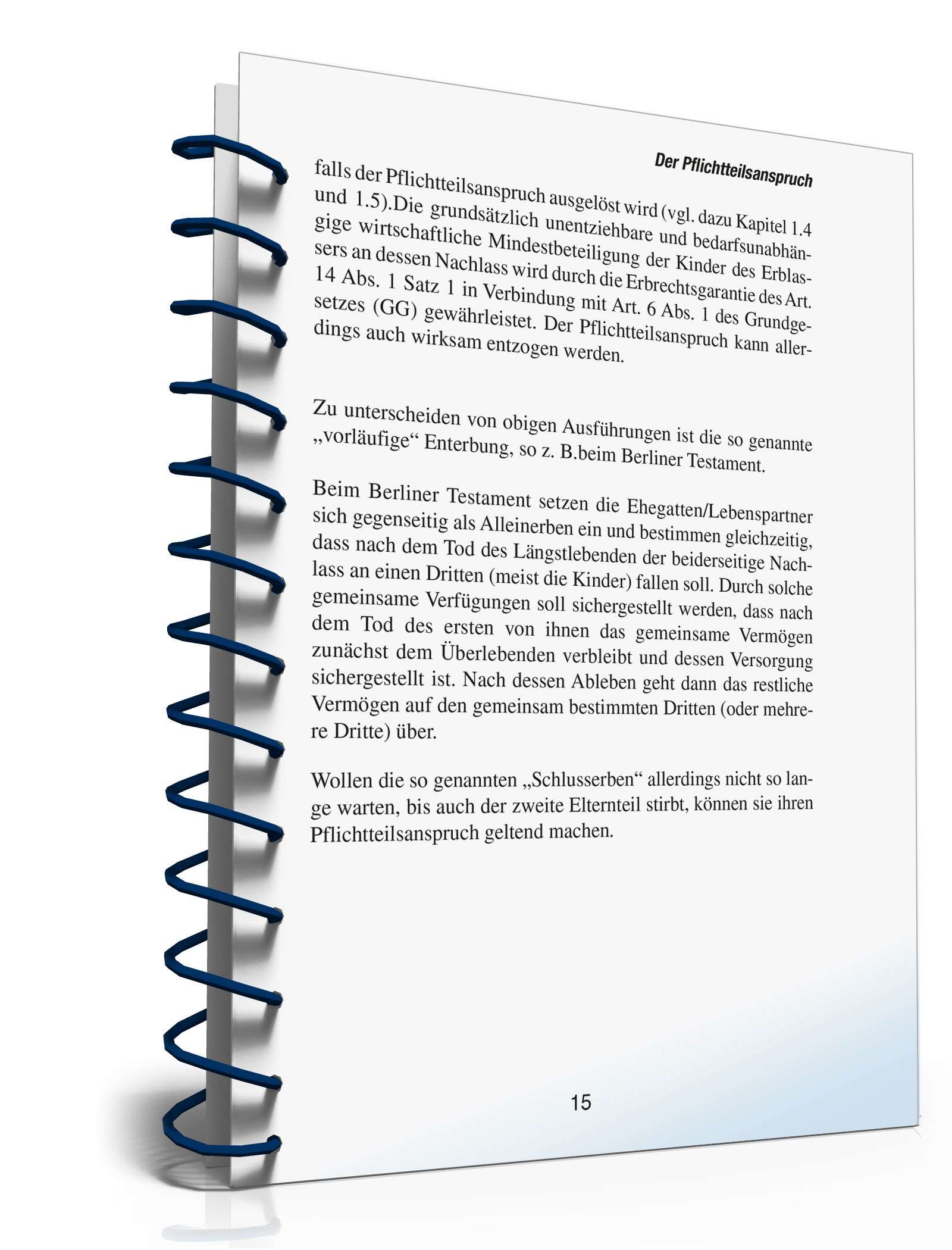 Ratgeber Pflichtteilsanspruch  PDF. Seite: 15