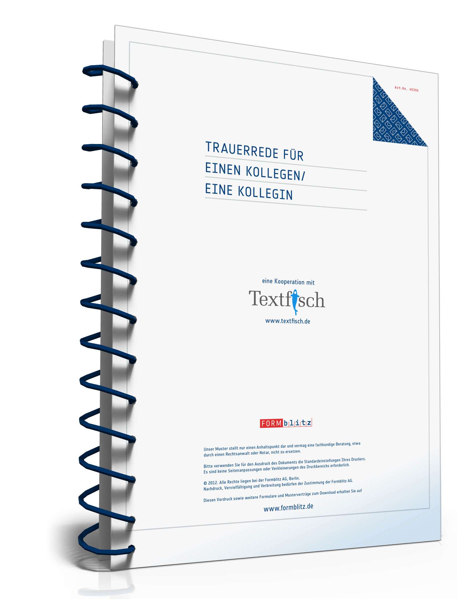 Trauerrede für einen verstorbenen Kollegen/Kollegin PDF