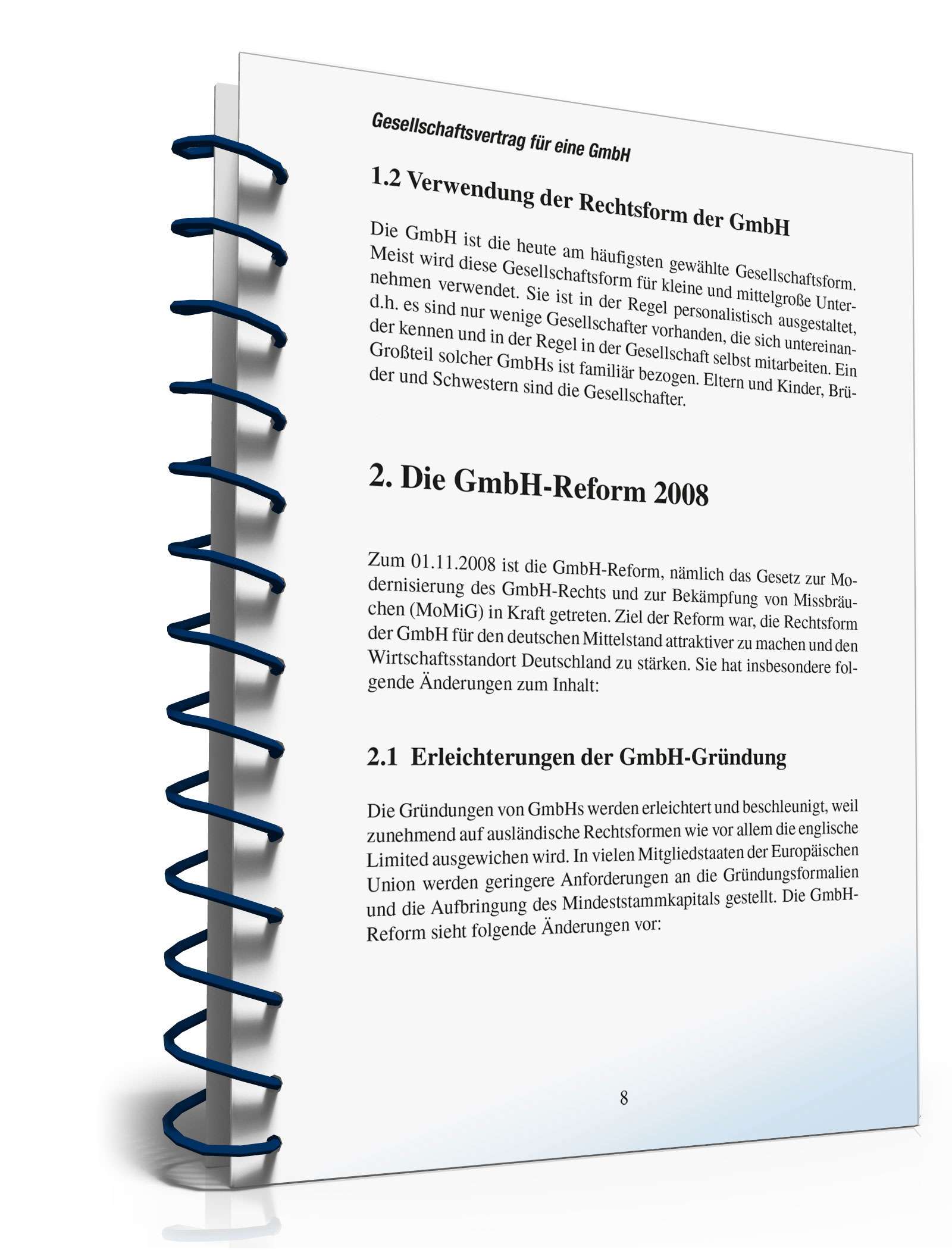 Ratgeber Gesellschaftsvertrag GmbH PDF. Seite: 7