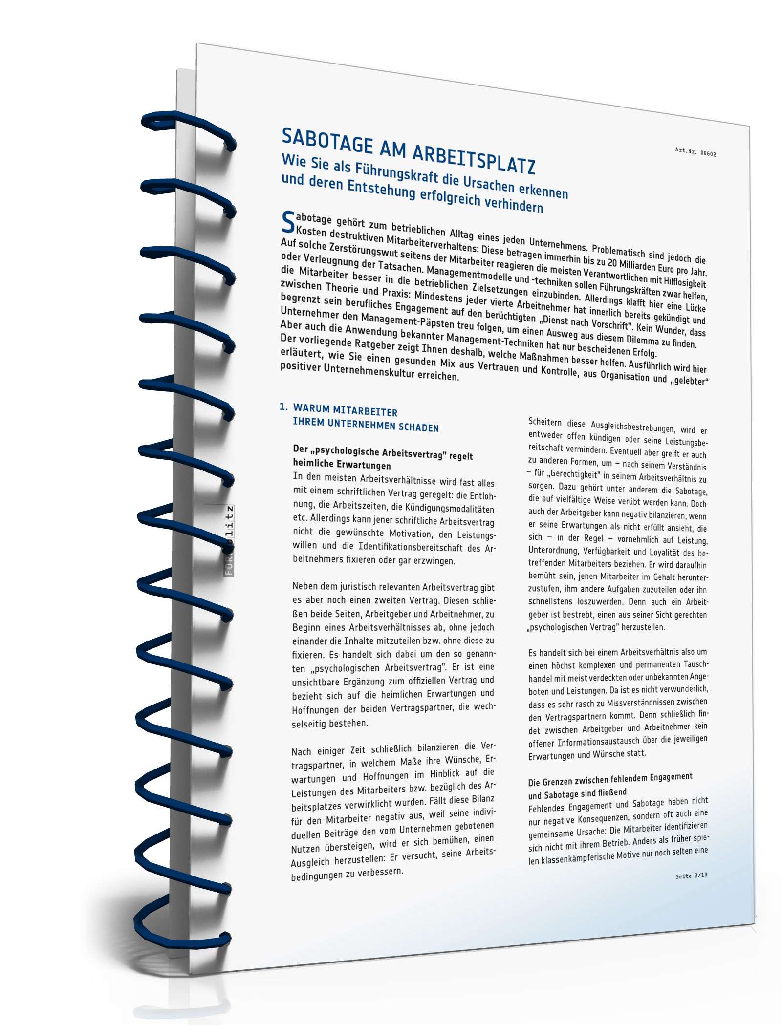 Ratgeber Sabotage Arbeitsplatz PDF. Seite: 3