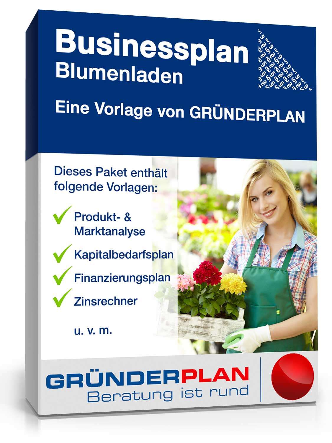 Businessplan Blumenladen von Gründerplan Excel