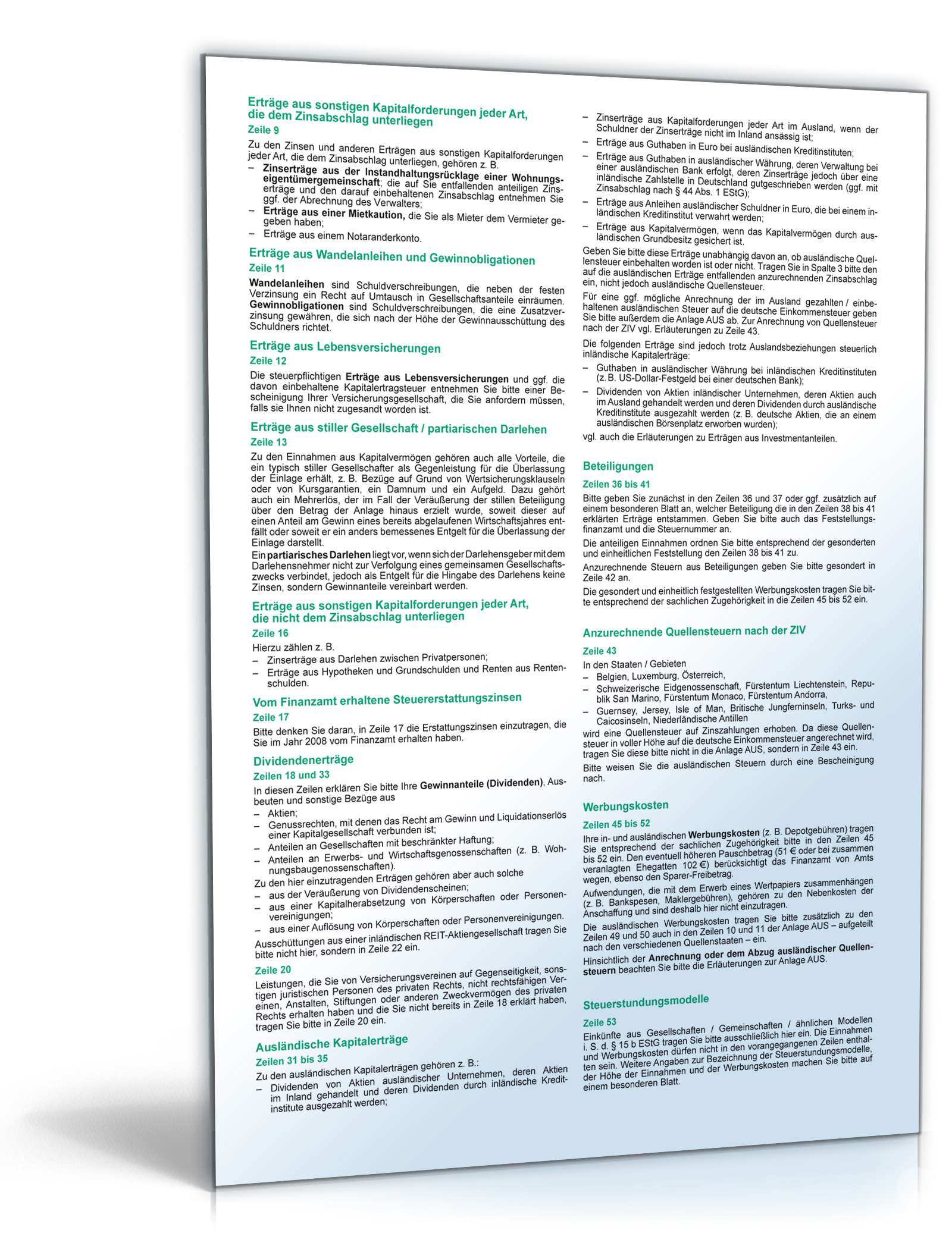 Anlage KAP 2008 PDF. Seite: 4