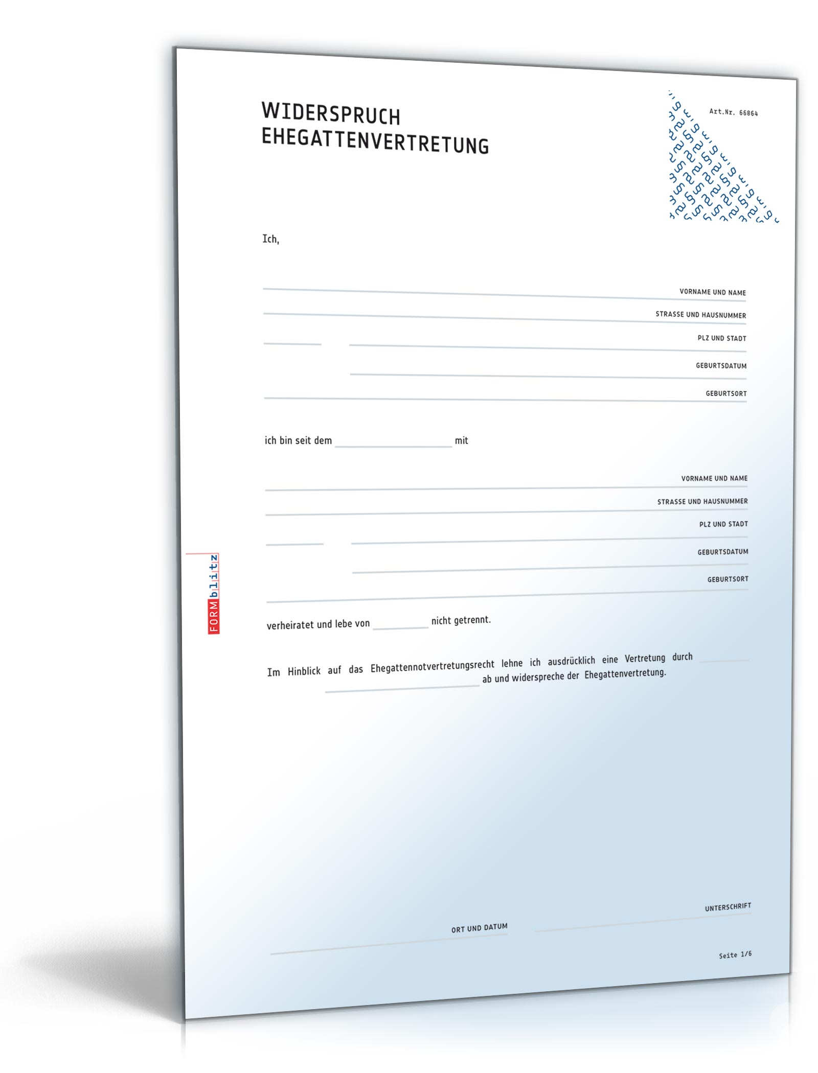 Ehegattenwiderspruch