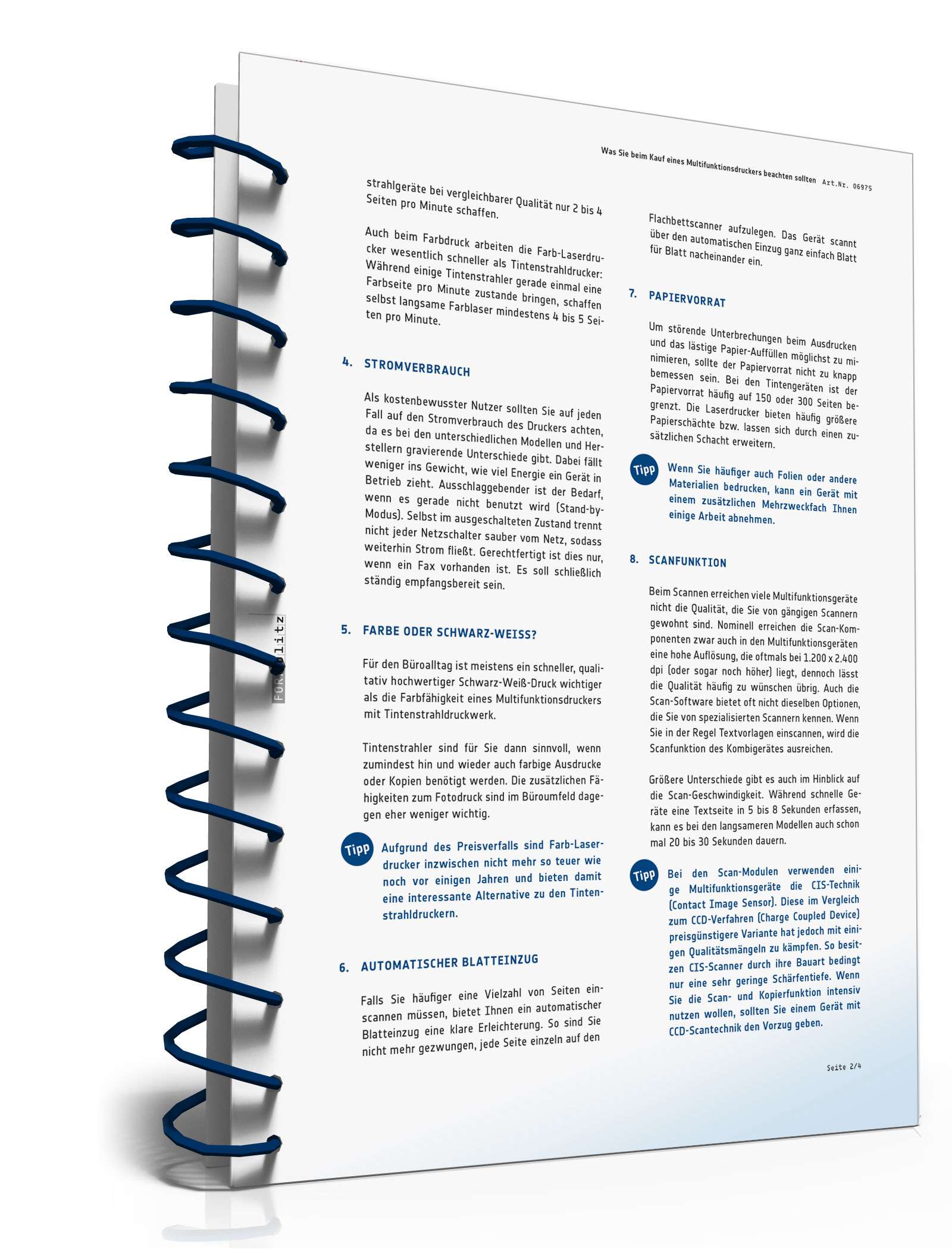 Ratgeber Kauf Multifunktionsdrucker PDF. Seite: 3