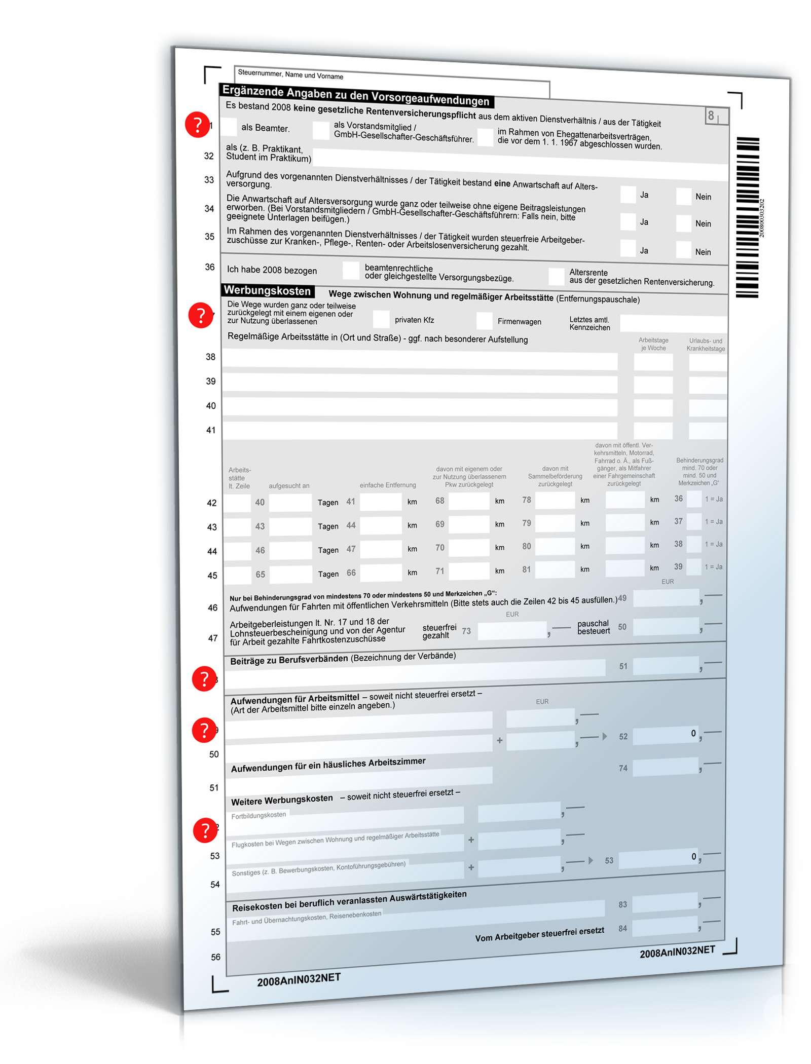 Anlage N 2008 PDF. Seite: 2