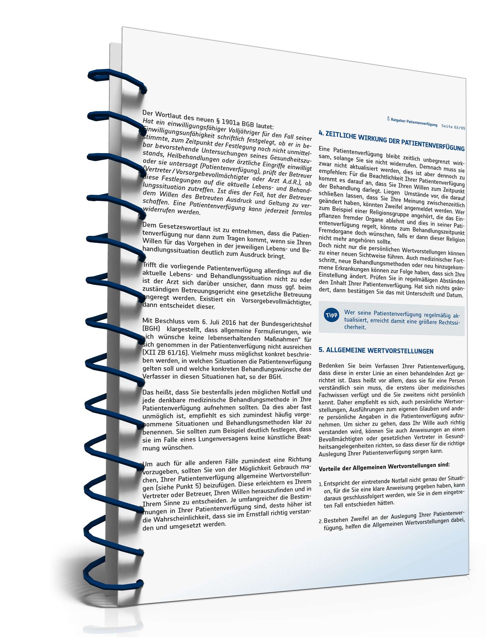 Ratgeber Patientenverfügung PDF. Seite: 3