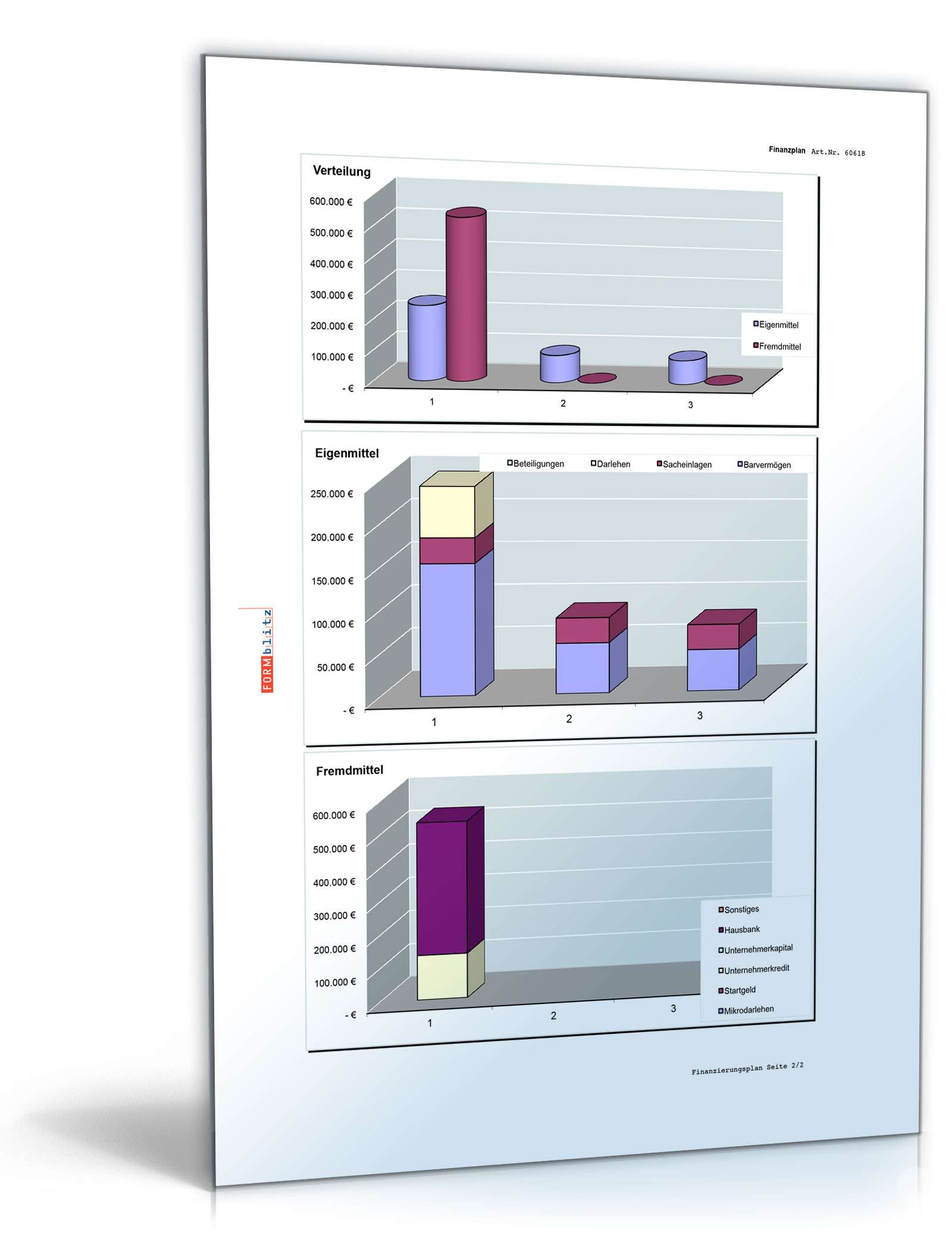 Finanzplan Excel. Seite: 7