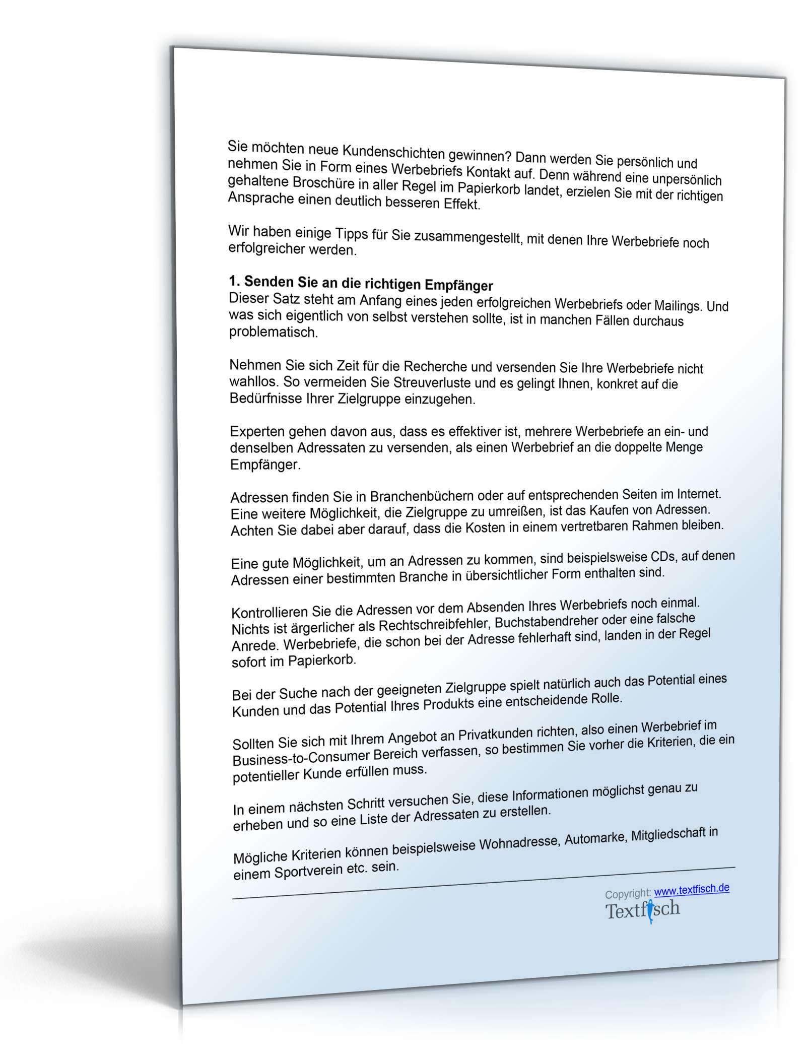 Follow-Up Schreiben nach Treffen Word. Seite: 3