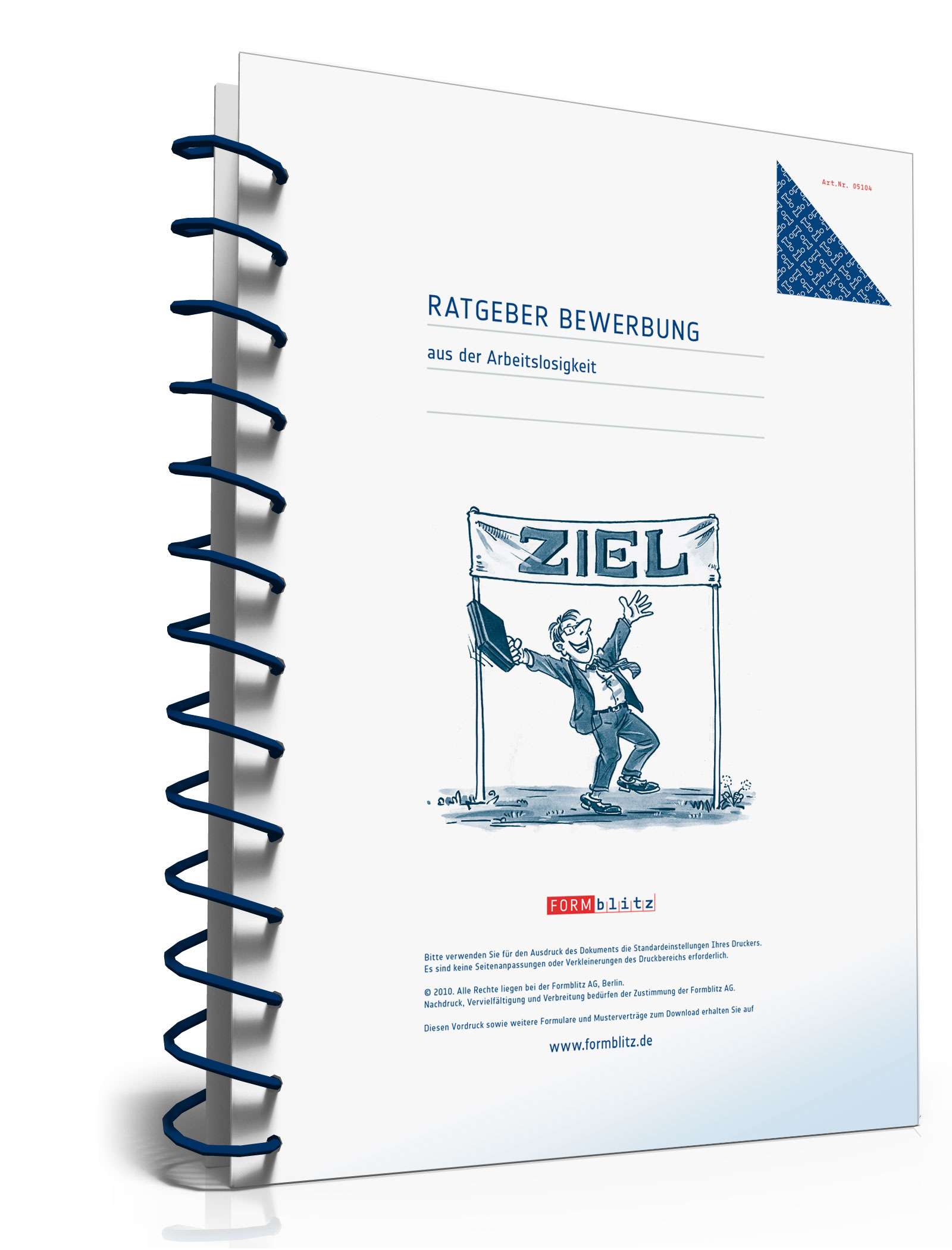 FORMBLITZ Ratgeber: "Bewerbung aus der Arbeitslosigkeit" PDF