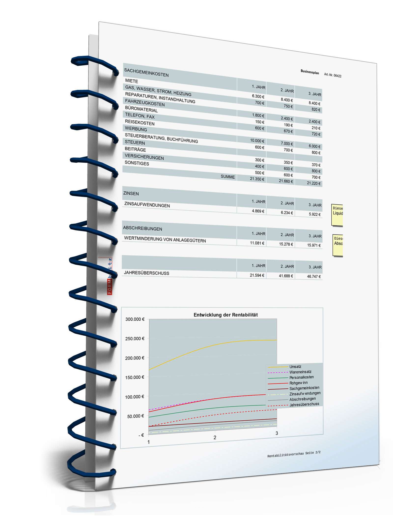 Businessplan Kfz-Werkstatt Excel. Seite: 15