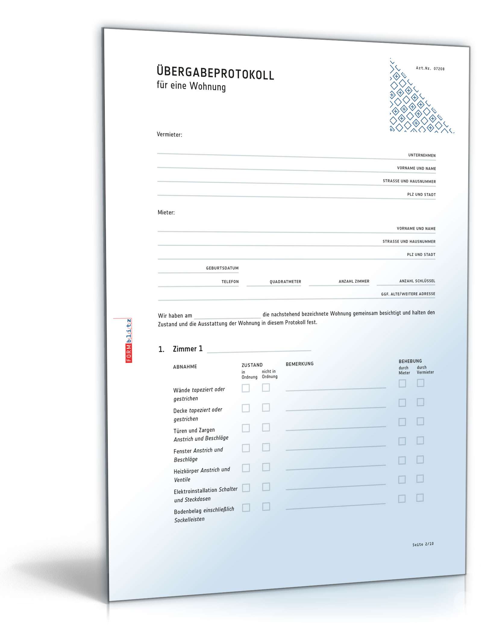 Vorteilspaket Untermietvertrag Gewerberäume Excel. Seite: 15