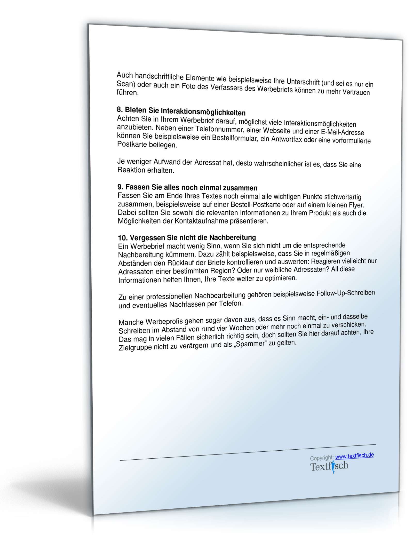 Sponsor Chor/Musikprojekt PDF. Seite: 9