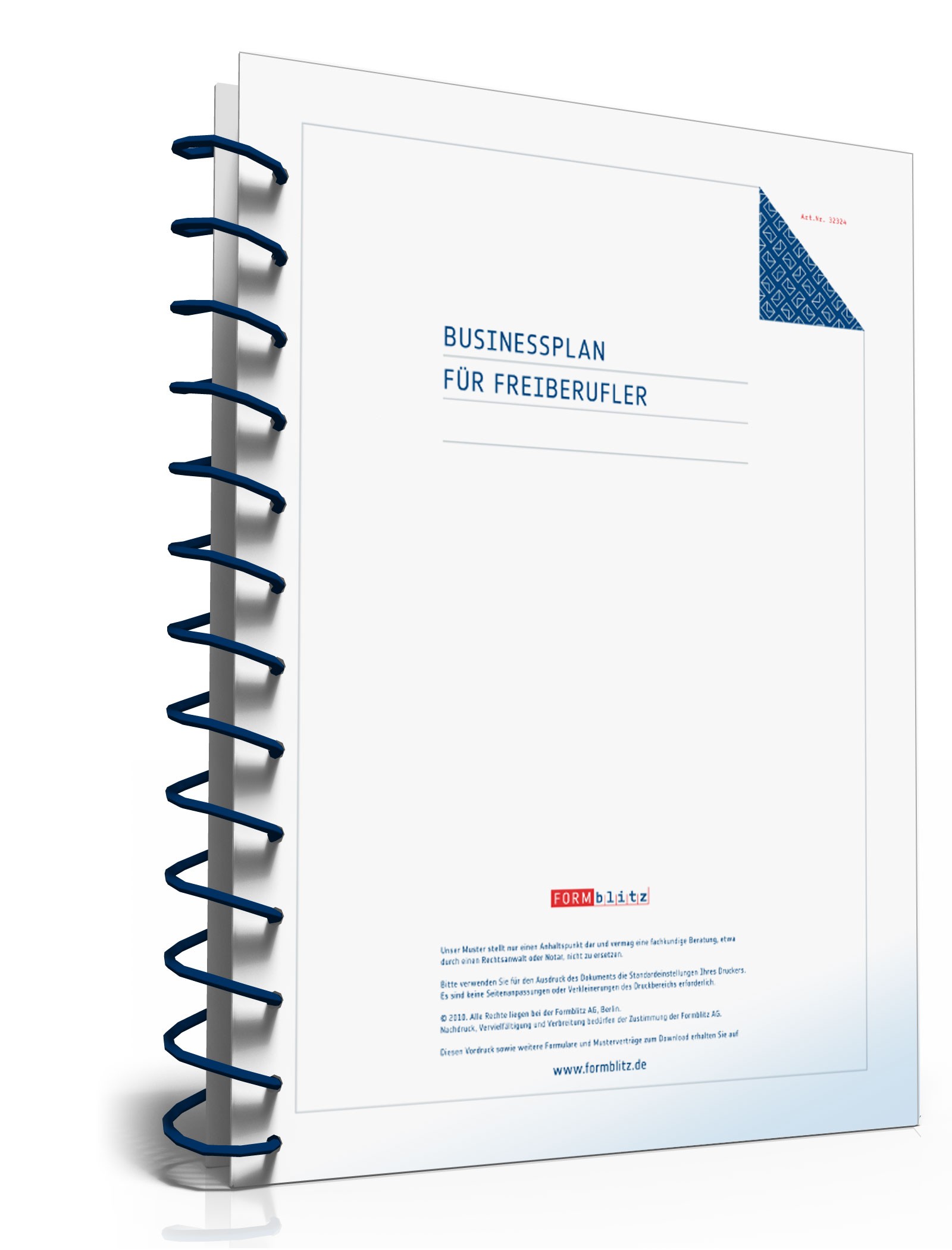 Businessplan für Freiberufler Excel. Seite: 12