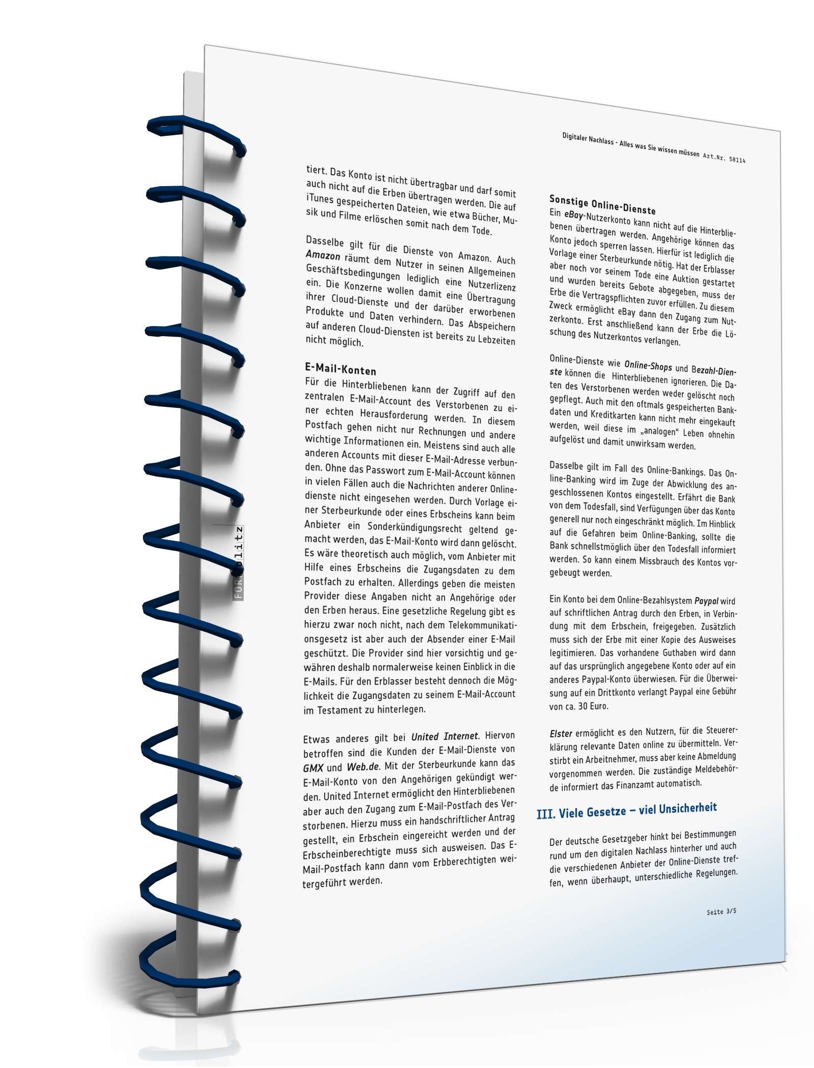 Digitaler Nachlass PDF. Seite: 5