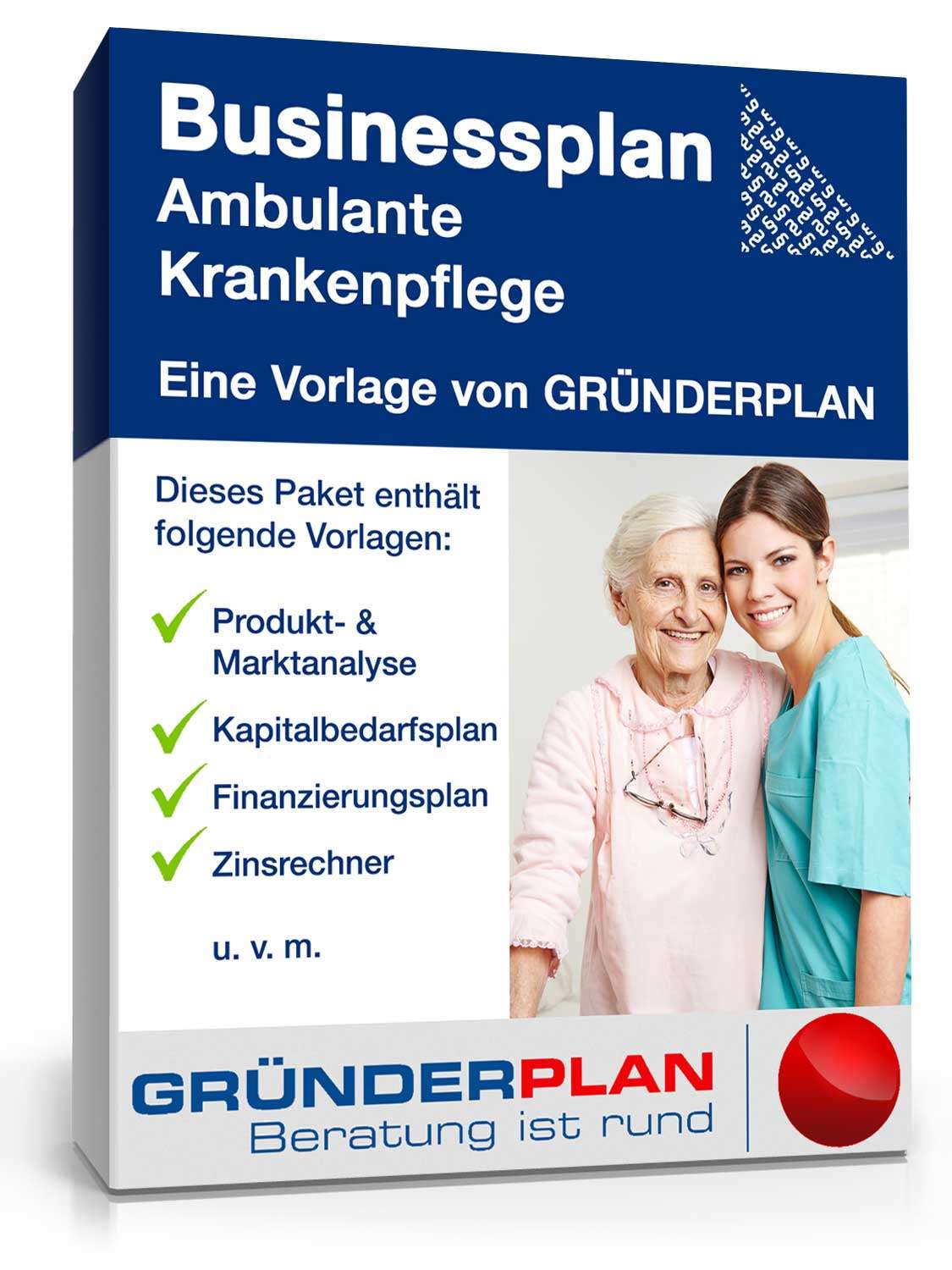 Businessplan Ambulante Krankenpflege von Gründerplan Excel