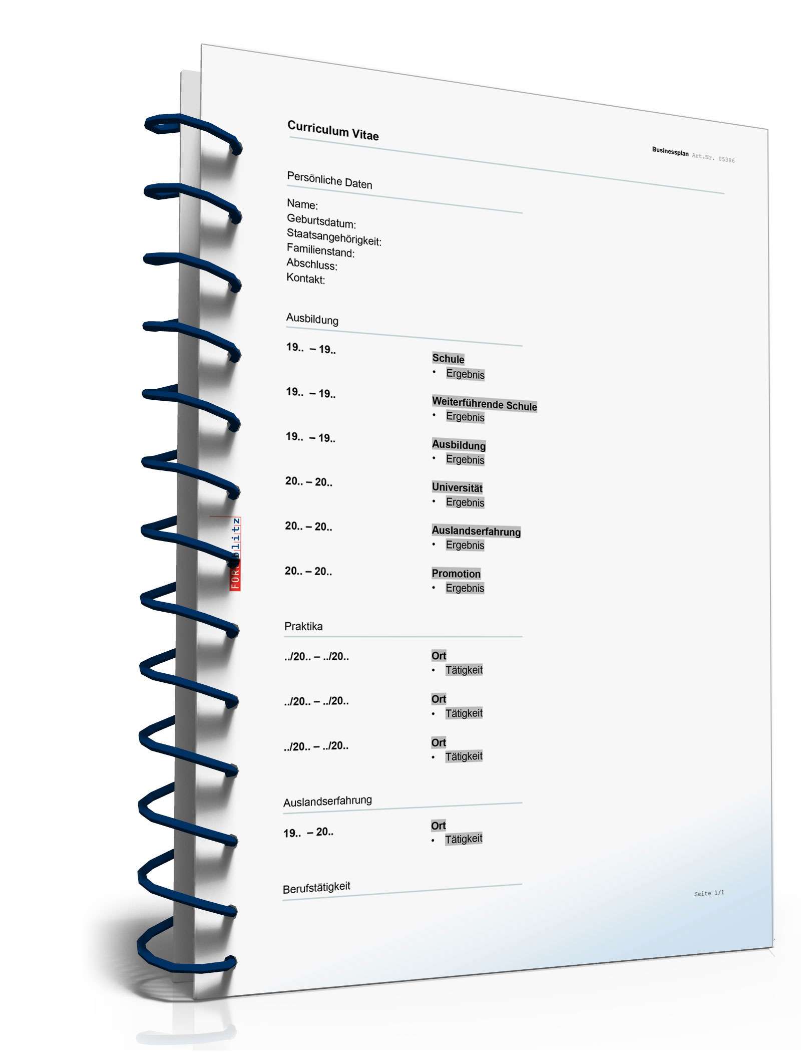 Businessplan Handwerk Excel. Seite: 13