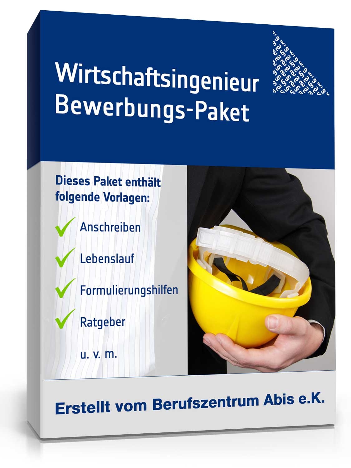 Bewerbungs-Paket Wirtschaftsingenieur  Excel