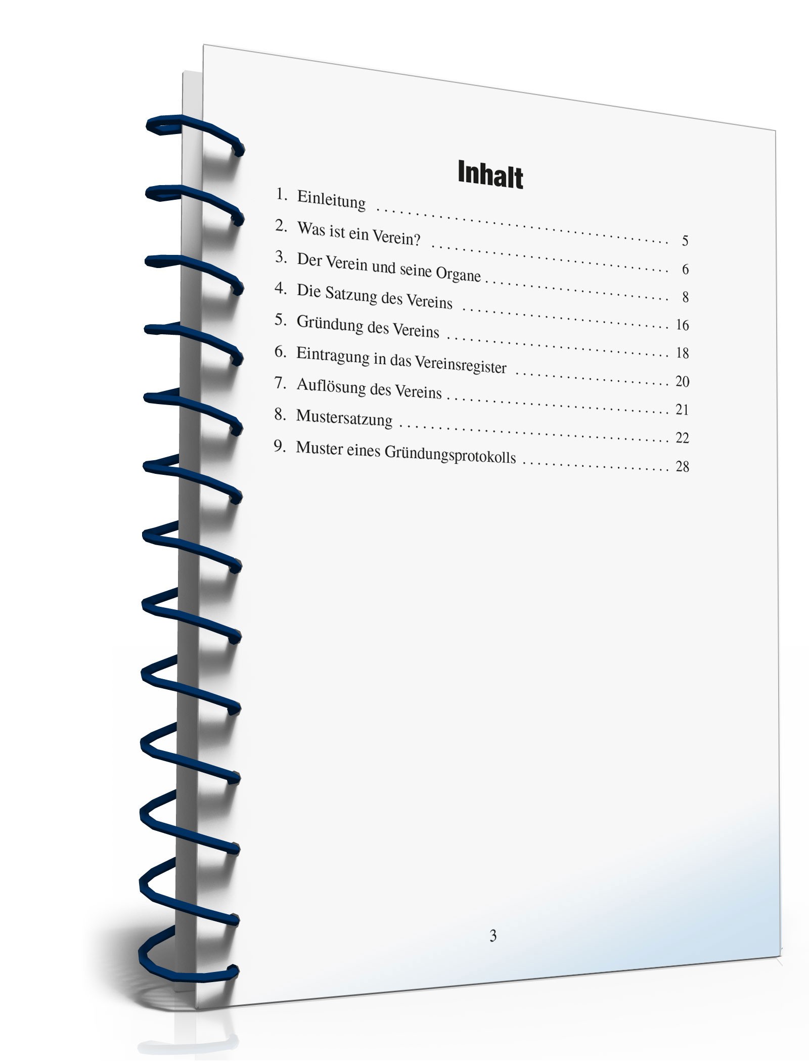 So gründen Sie einen gemeinnützigen Verein PDF. Seite: 3