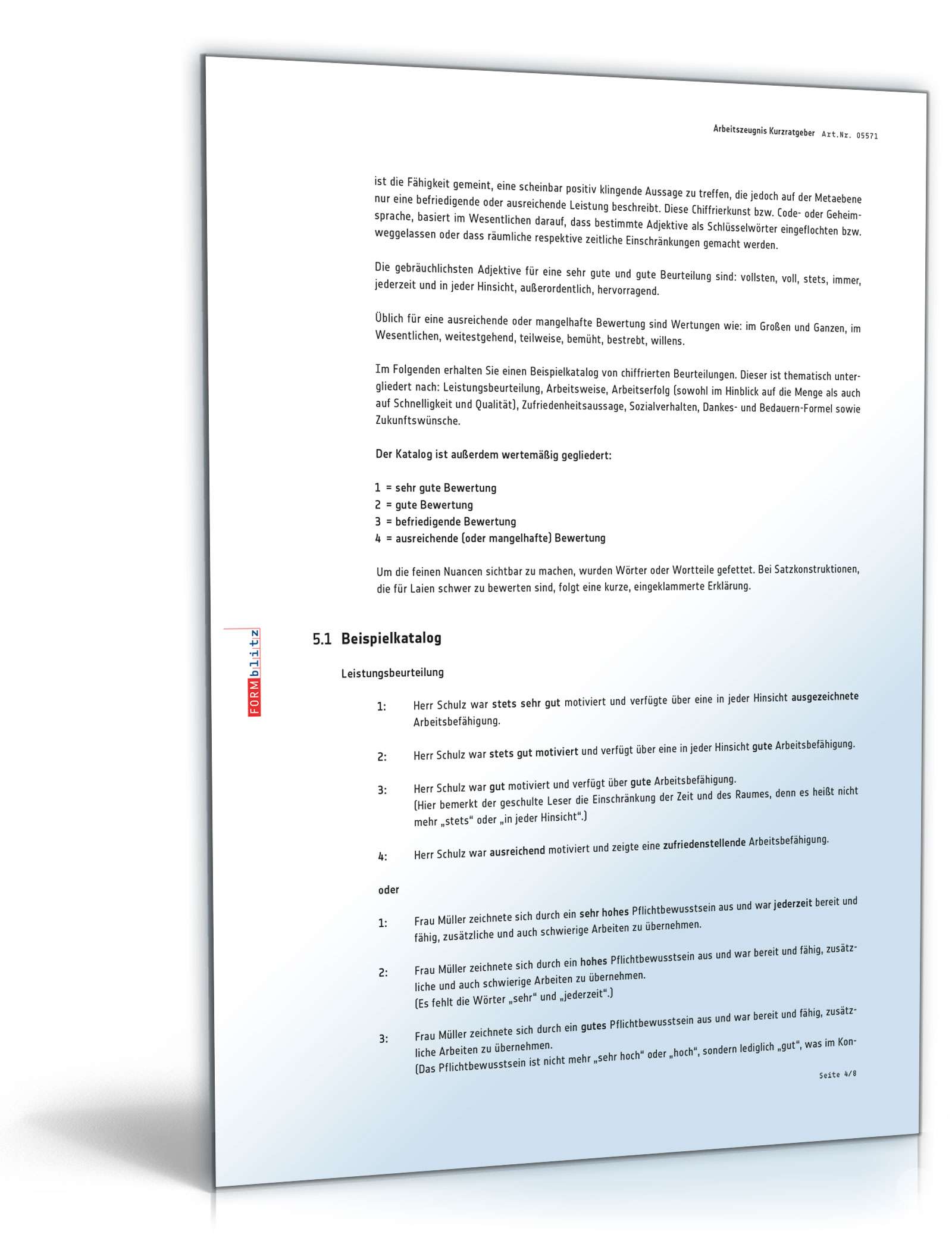 Arbeitszeugnis Architekt Excel. Seite: 9