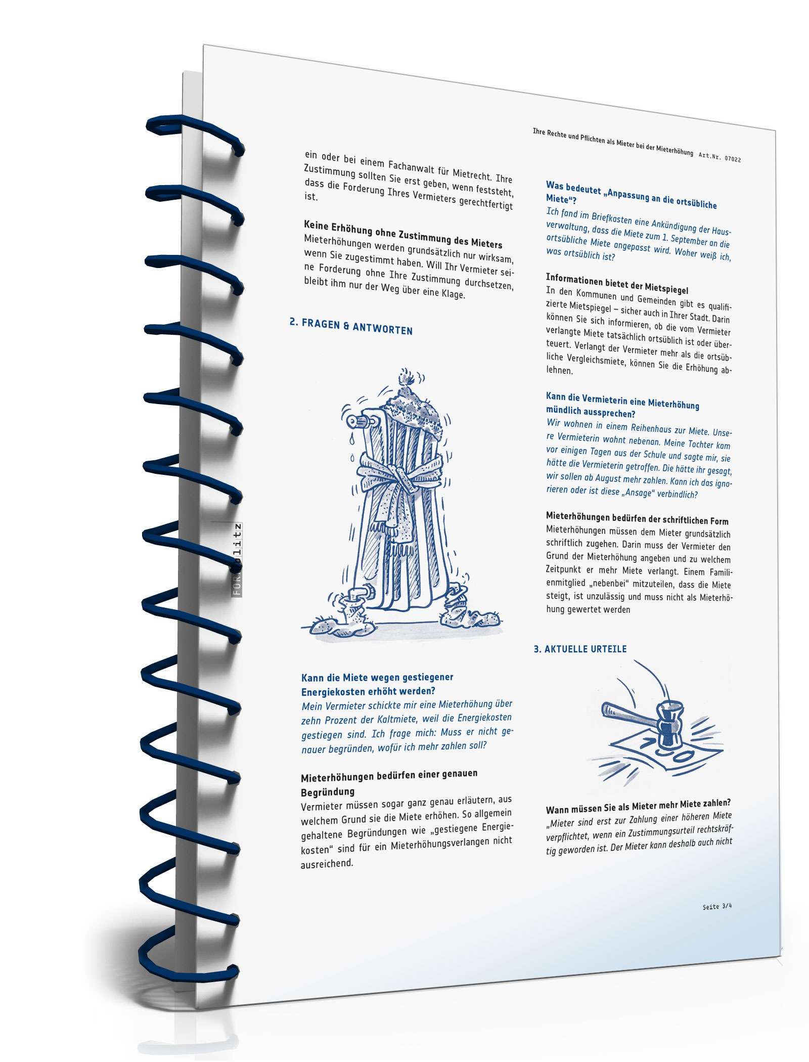 Ratgeber Mietrecht Mieterhöhung PDF. Seite: 4