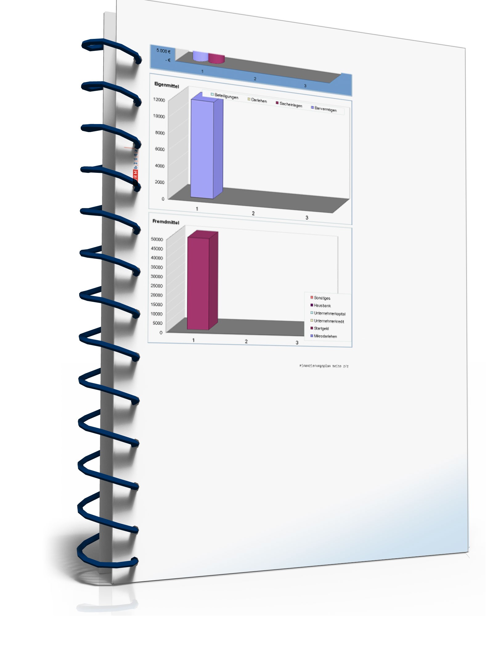 Businessplan Immobilienmaklerbüro Excel. Seite: 16