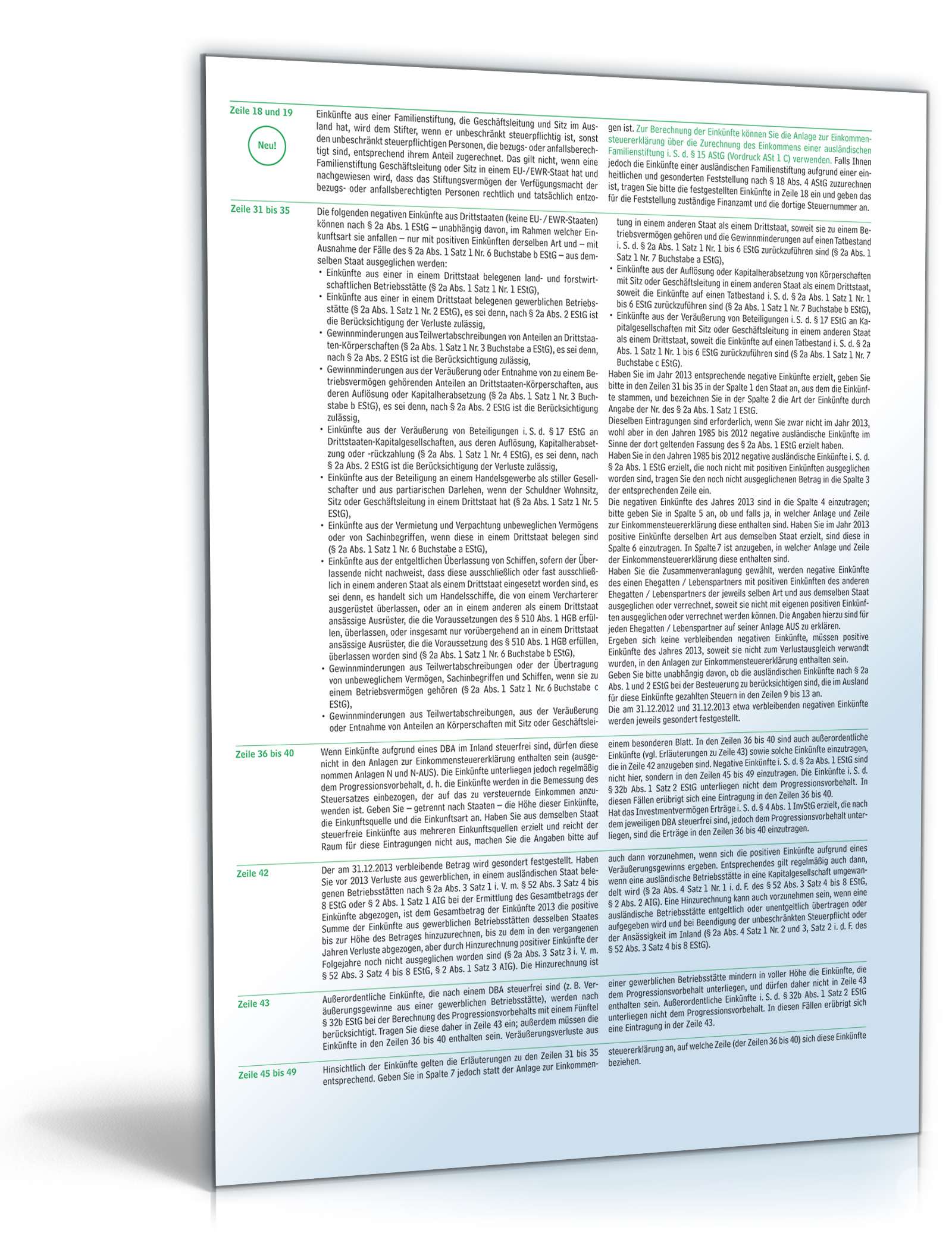 Anleitung zur Anlage AUS 2013 PDF. Seite: 2