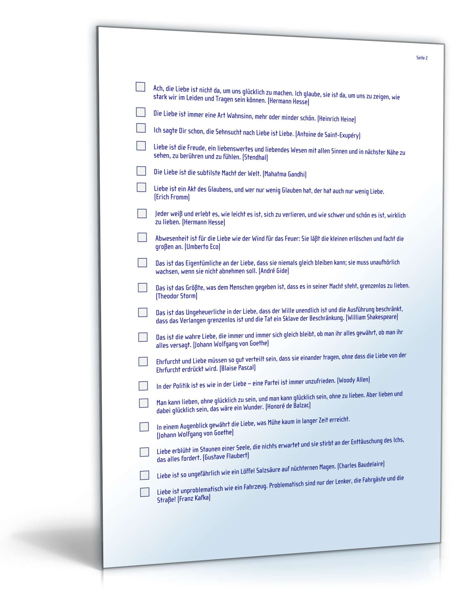 Liebeserklärung zitatgestützt PDF. Seite: 2