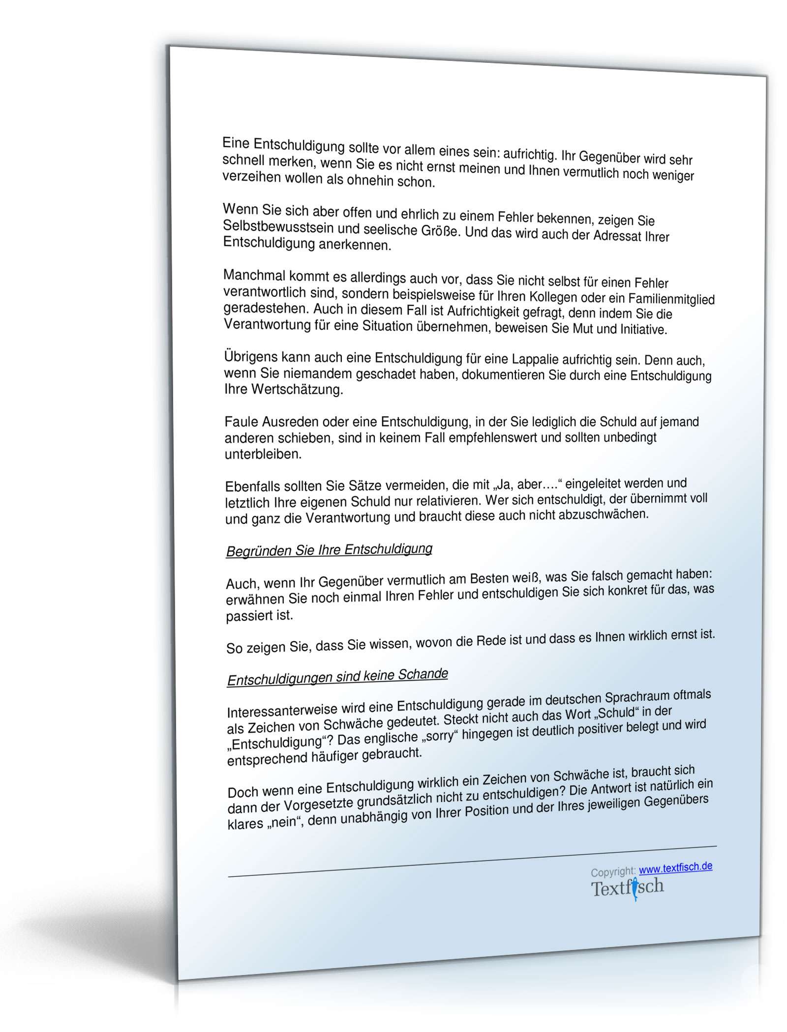 Entschuldigung Falschlieferung Produkt PDF. Seite: 4