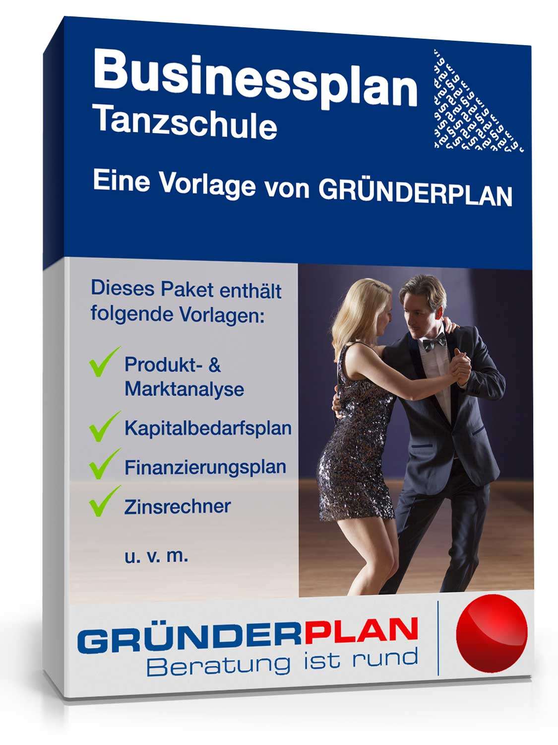 Businessplan Tanzschule von Gründerplan Excel