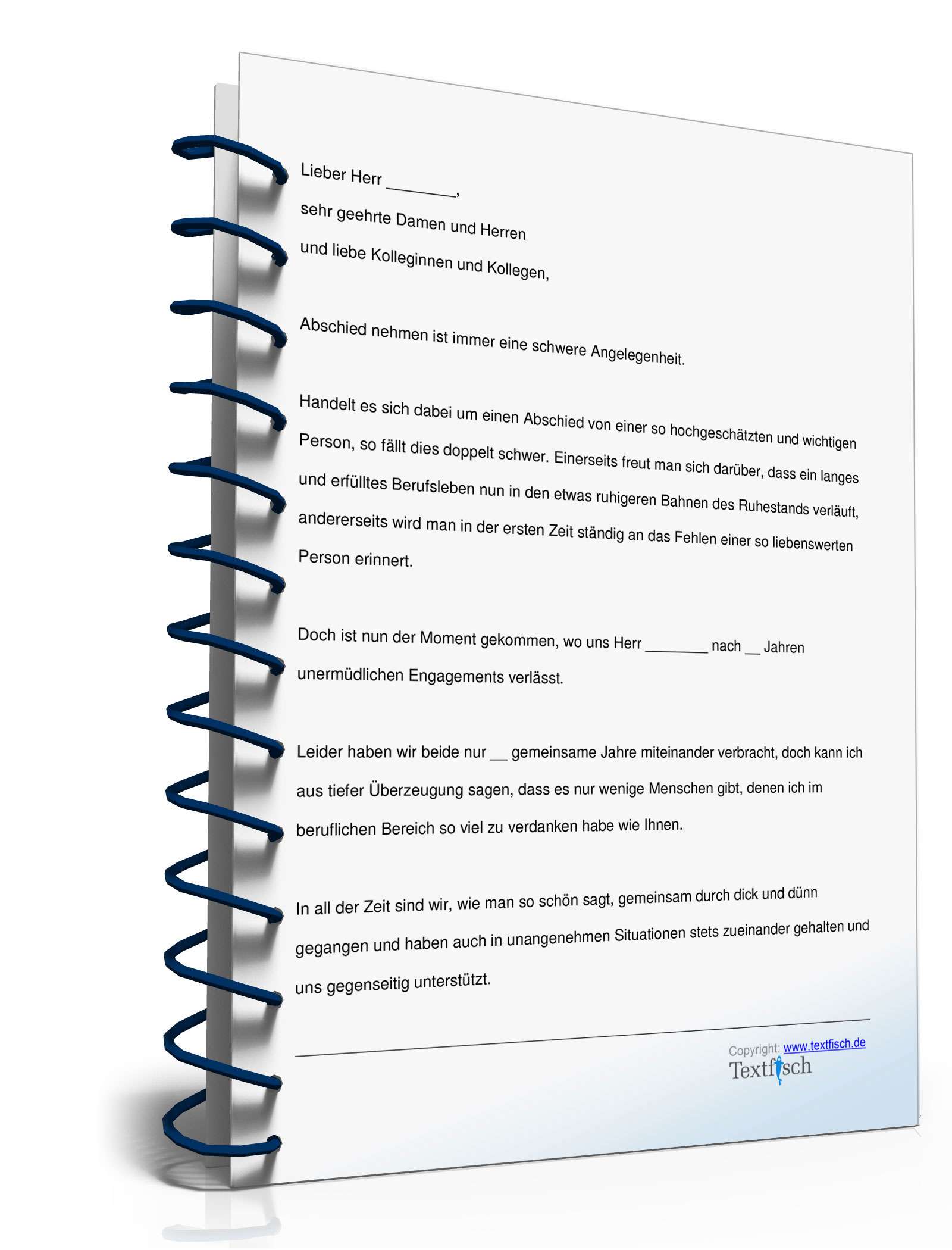 Verabschiedung eines Vorgesetzten in den Ruhestand PDF. Seite: 2