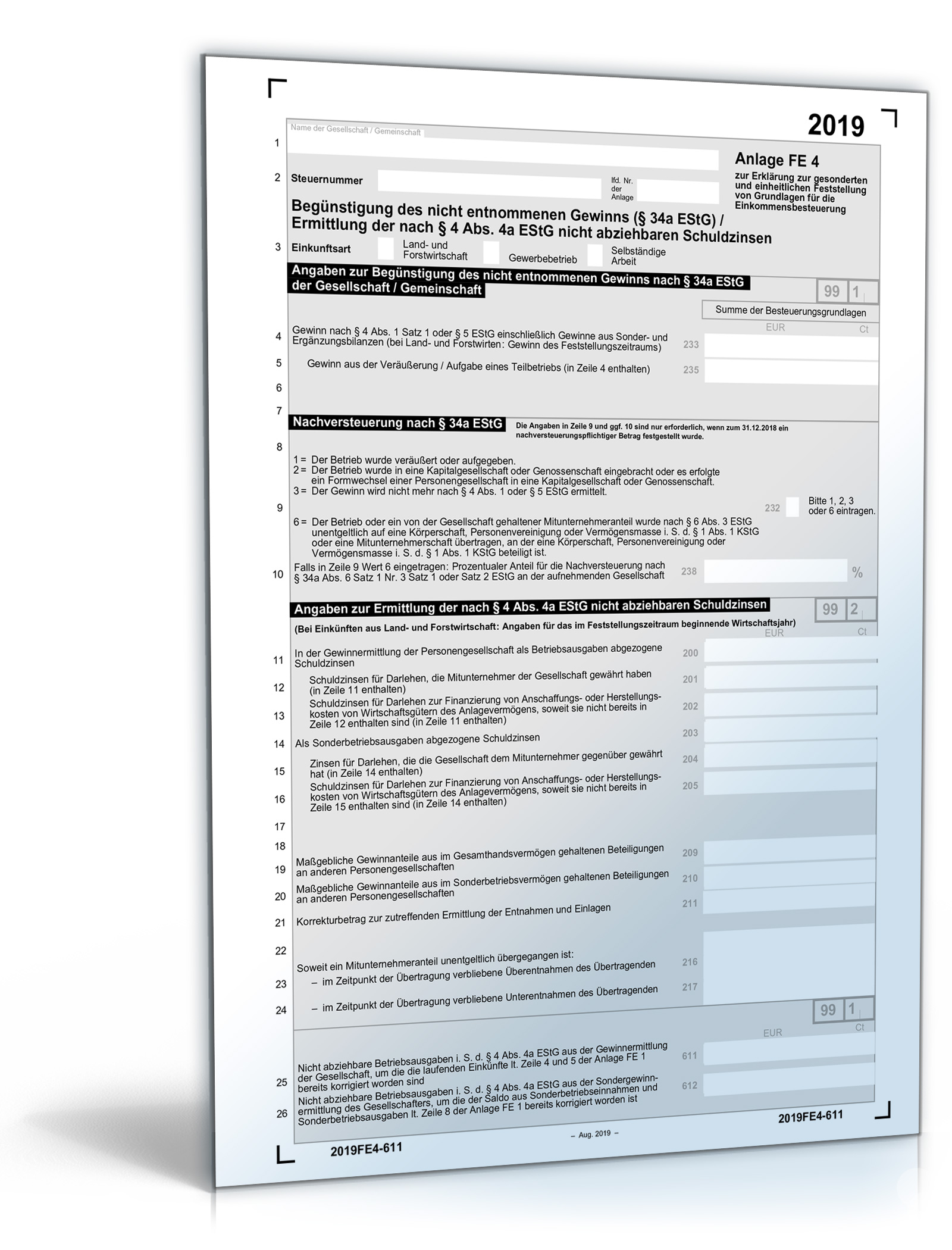 Anlage FE 4 2019 PDF