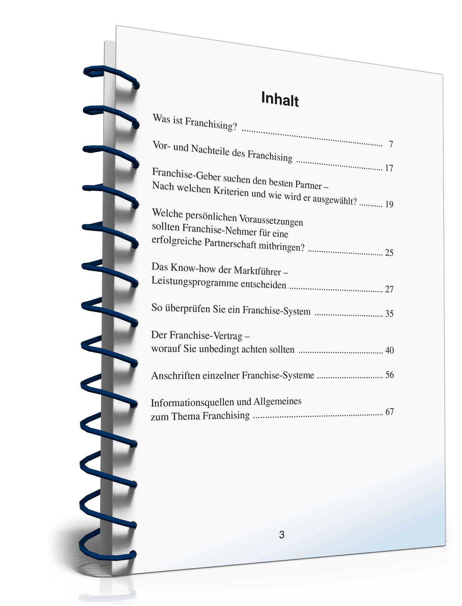 Franchising in der Gastronomie PDF. Seite: 3