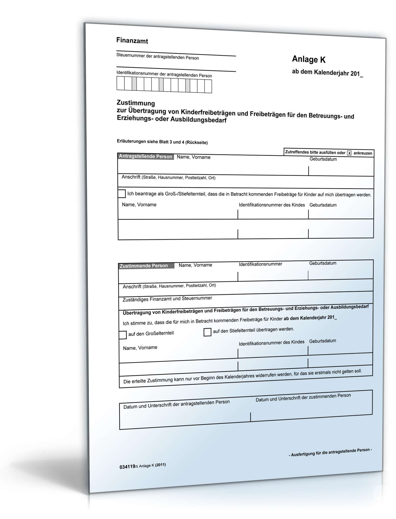 Anlage K ab 2010 PDF. Seite: 5