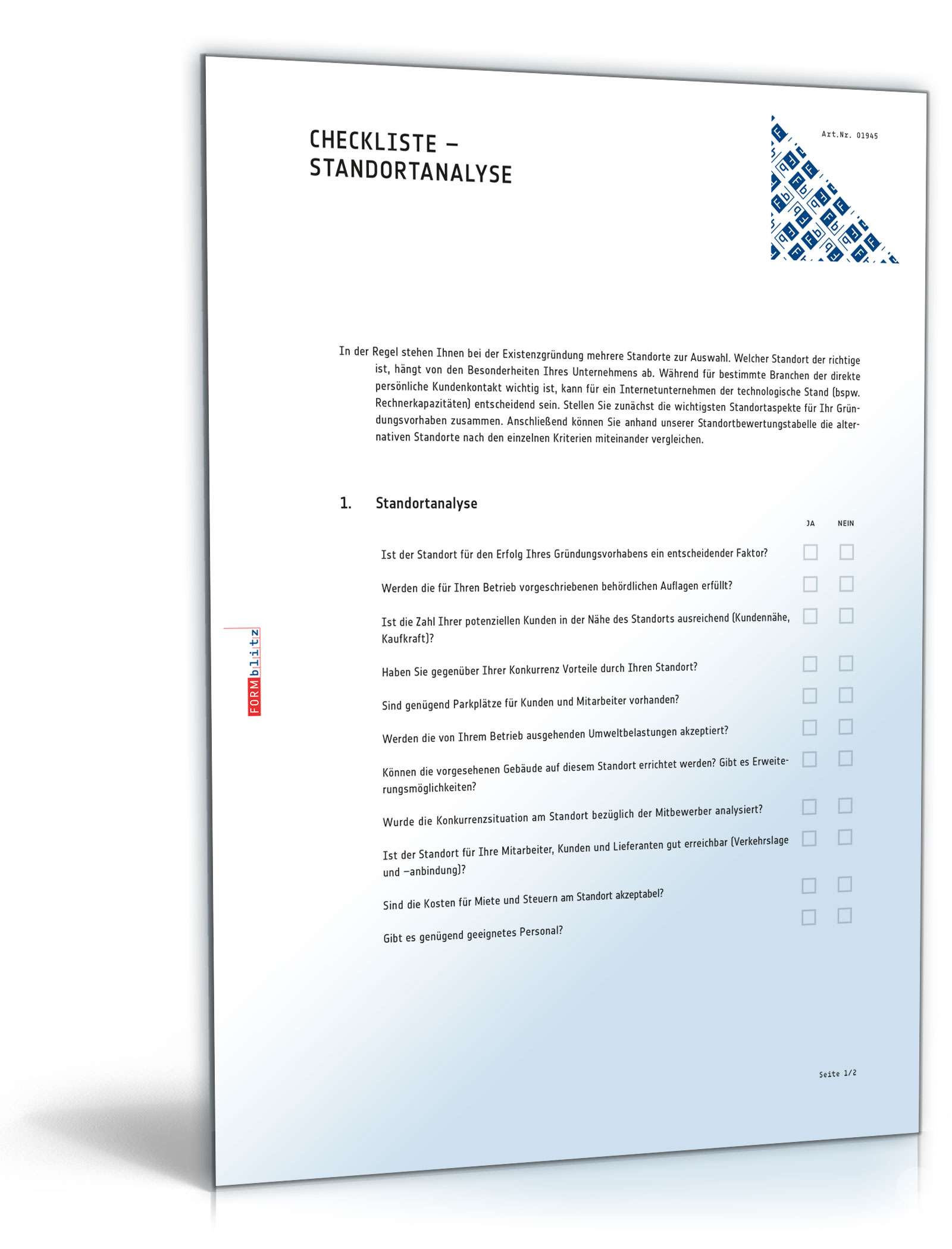 Start-up-Gründerset kompakt Excel. Seite: 2