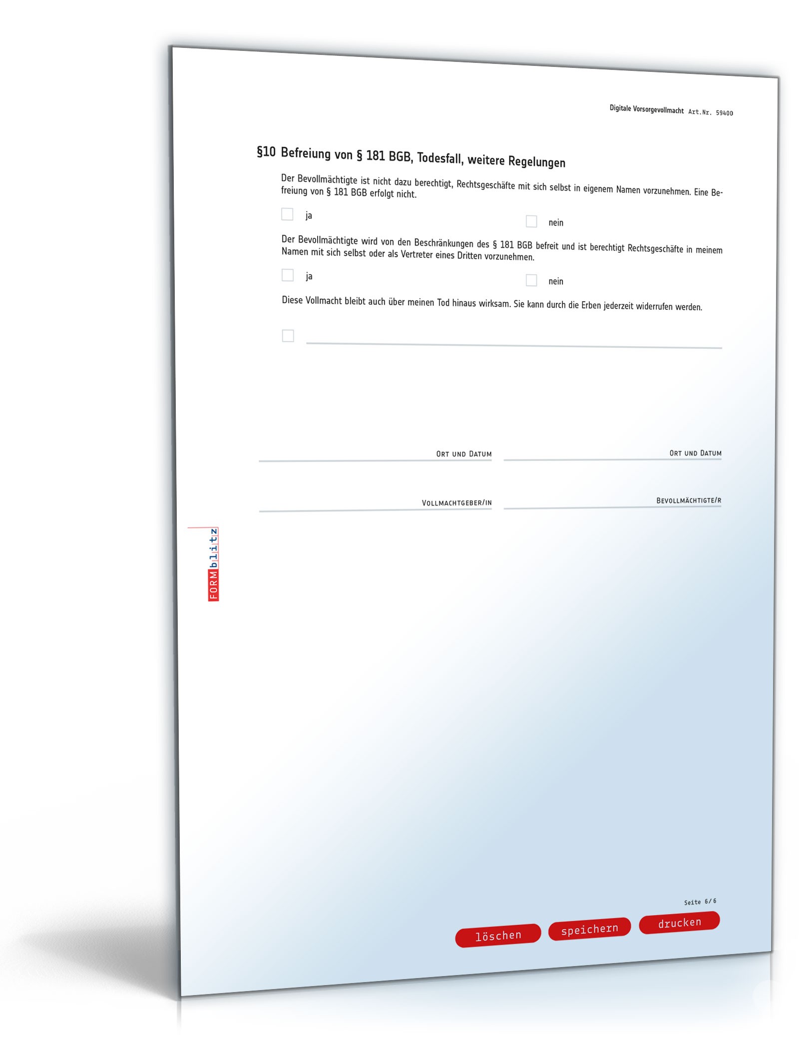 Digitale Vollmacht PDF. Seite: 7