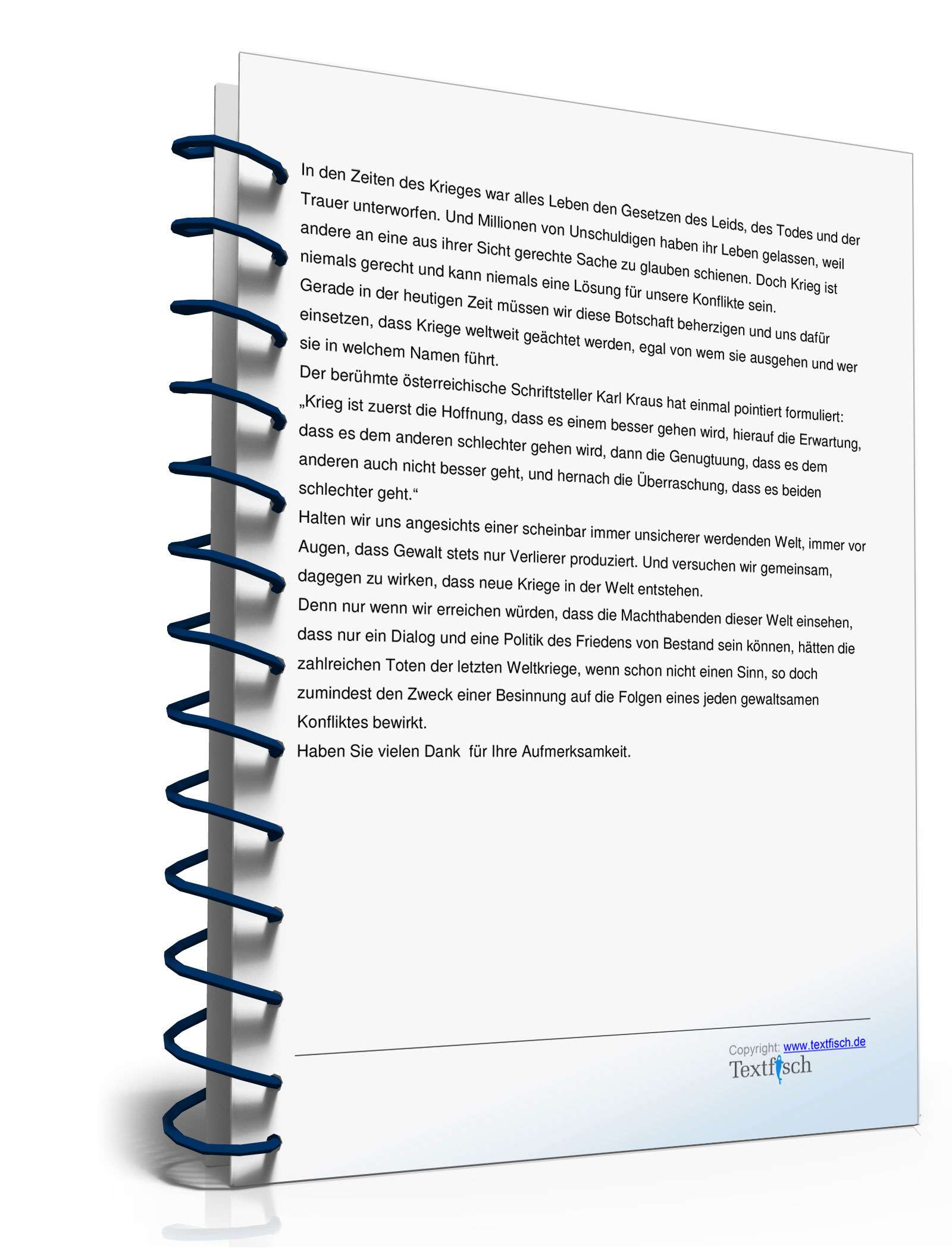 Rede zum Volkstrauertag  PDF. Seite: 3