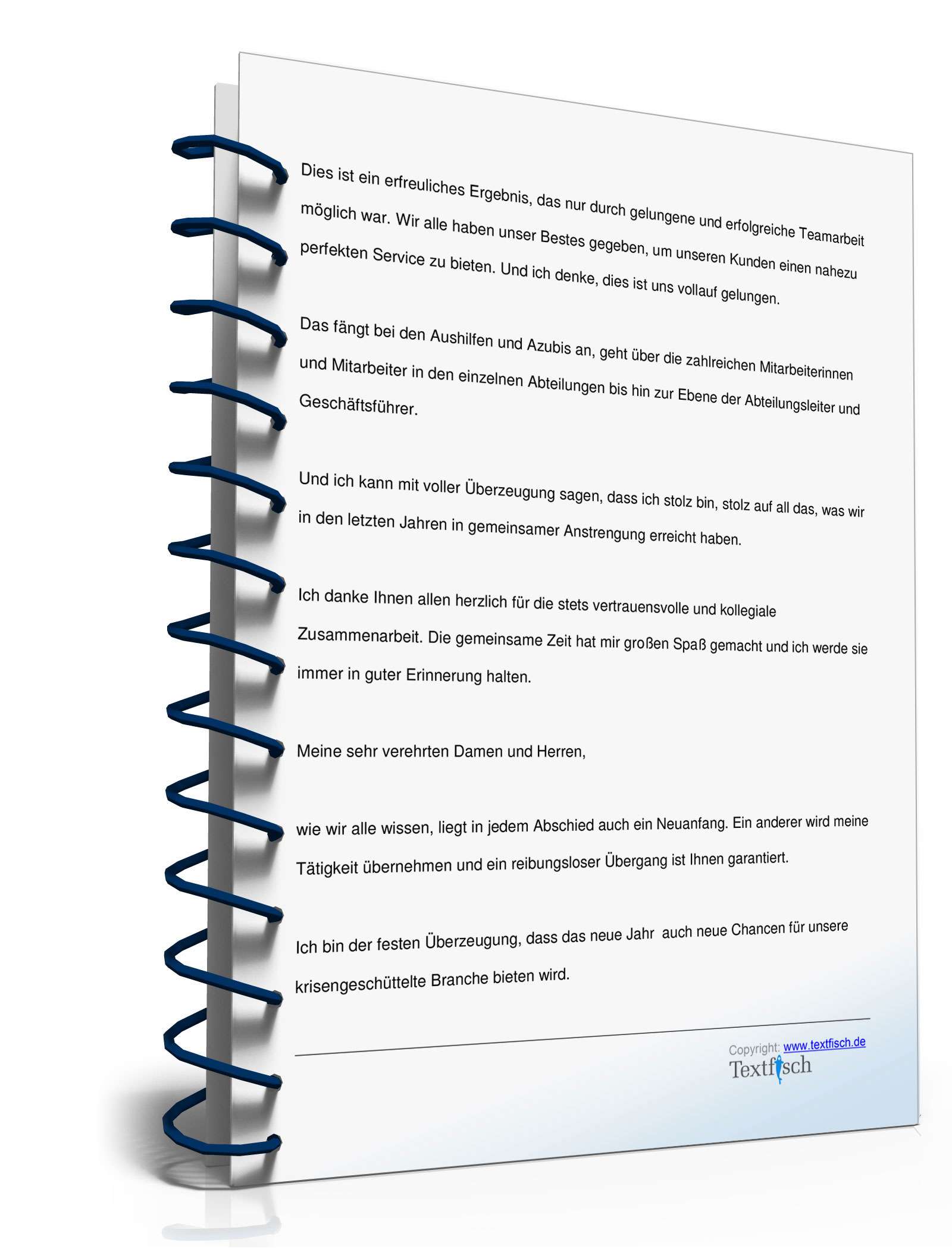 Abschiedsrede eines Vorgesetzten  PDF. Seite: 3