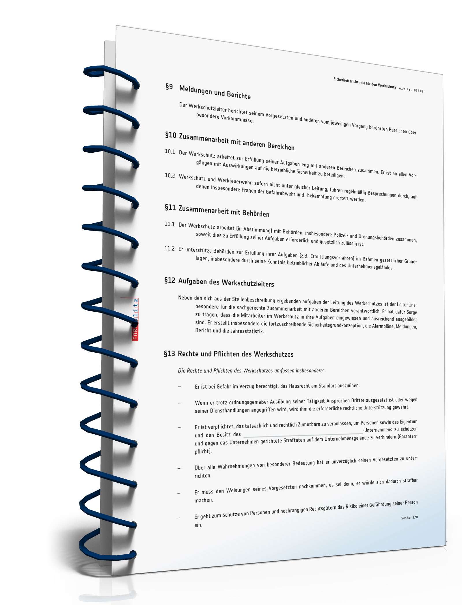 Richtlinie Werkschutz PDF. Seite: 4