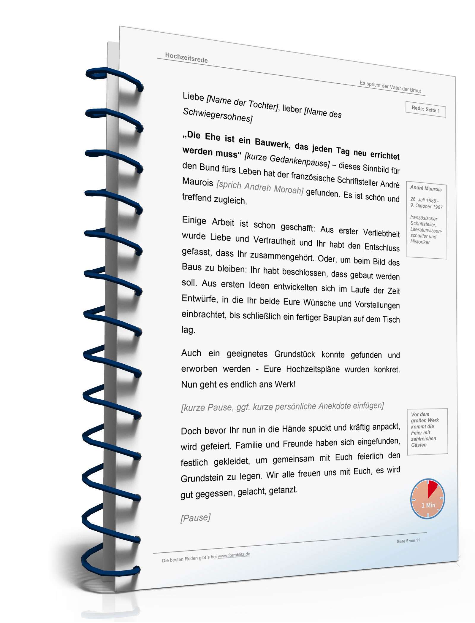 Hochzeitsrede Vater der Braut Excel. Seite: 2