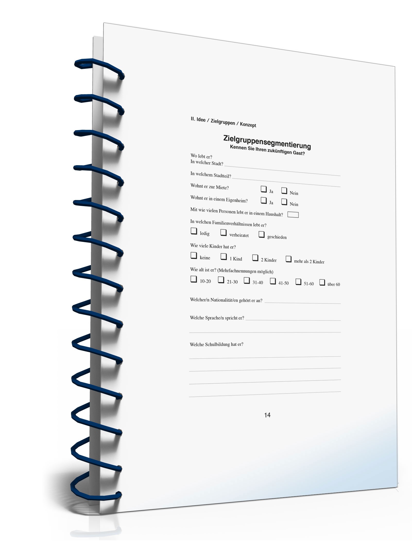 Unternehmensgründung in der Gastronomie PDF. Seite: 14