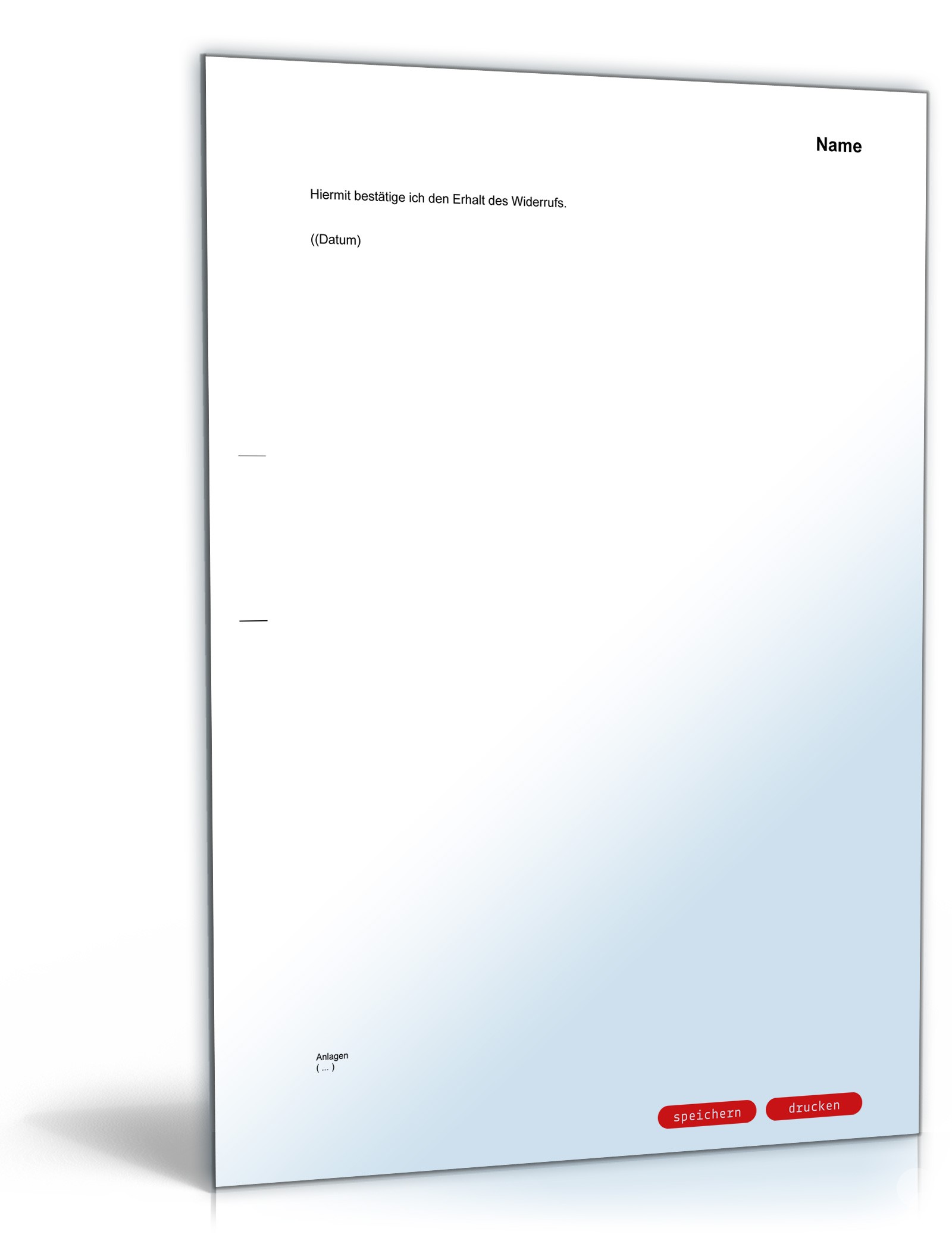 Widerruf Vollmacht PDF. Seite: 2