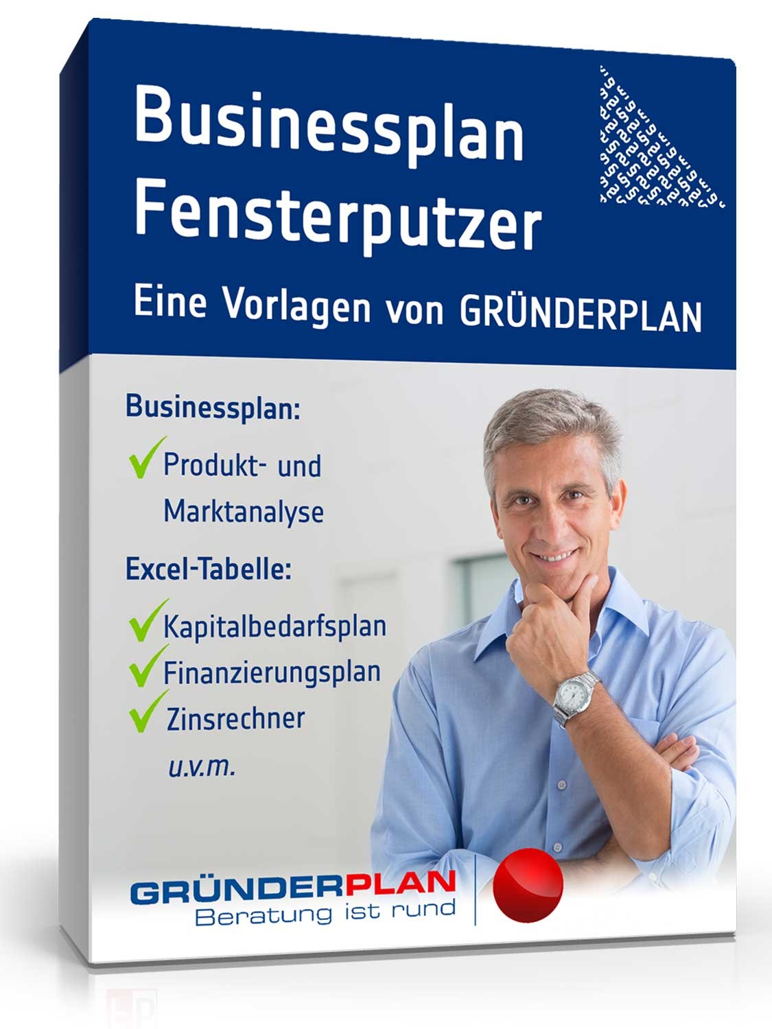 Businessplan Fensterputzer von Gründerplan Excel