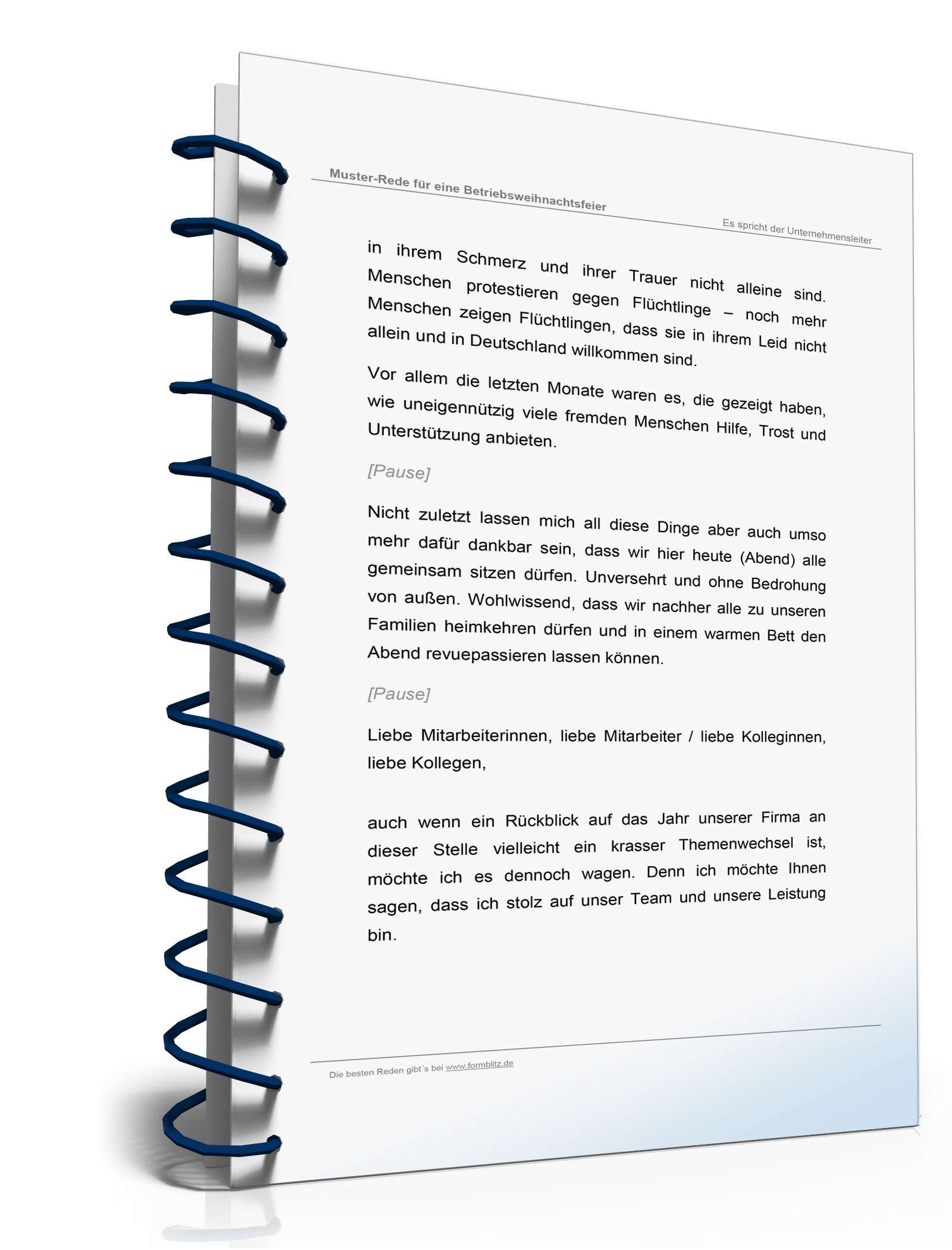 Das Weihnachtsfeier-Paket Excel. Seite: 16