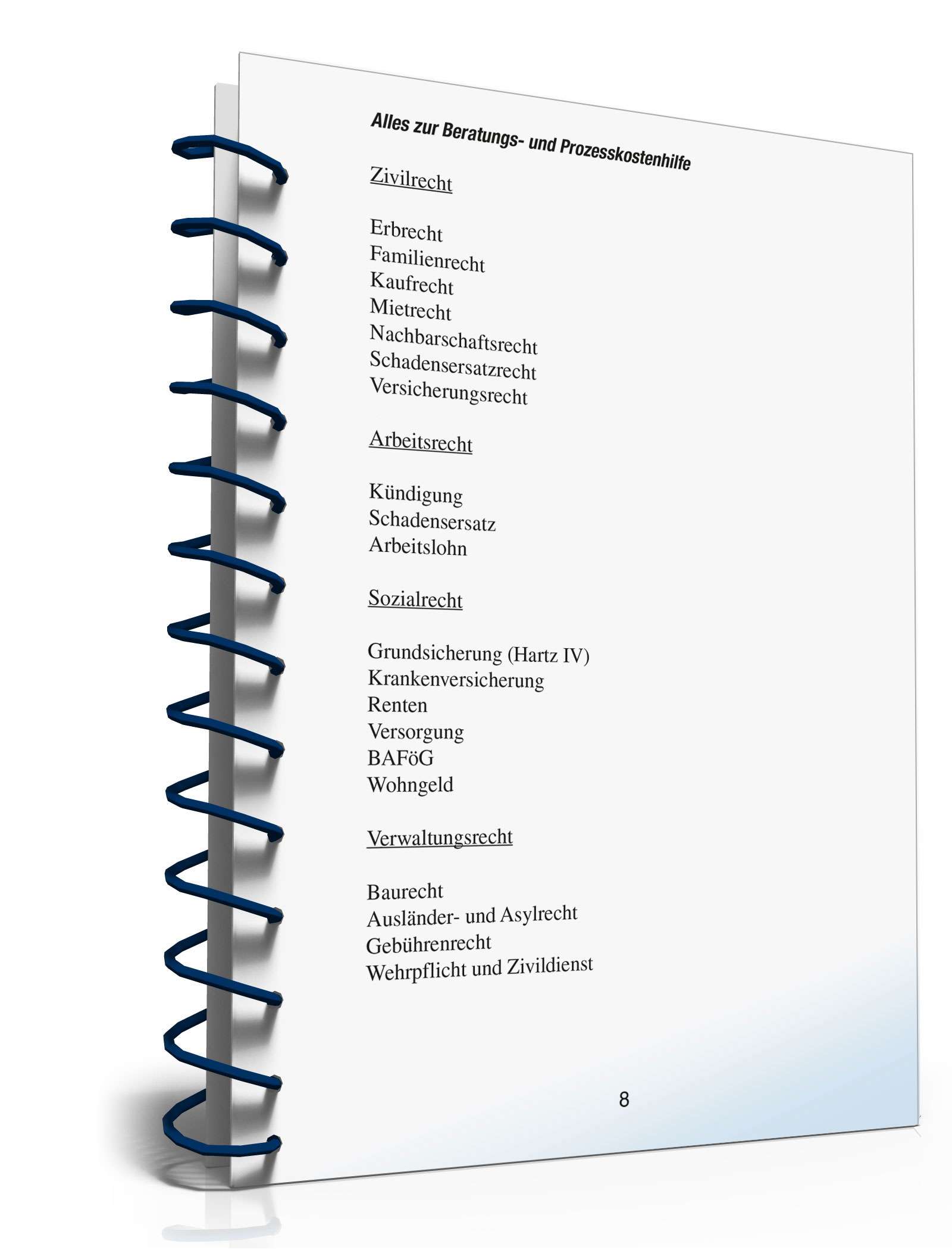 Ratgeber Beratungs-/Prozesskostenhilfe  PDF. Seite: 7